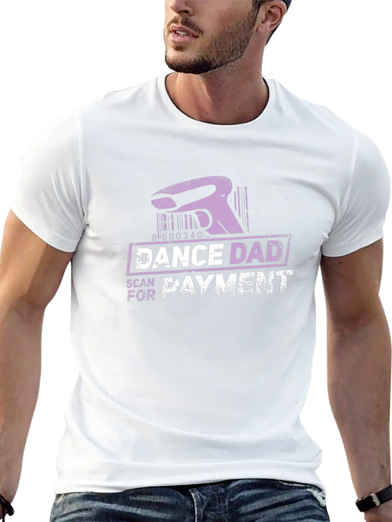 Dance Dad Scan for Payment Funny T-Shirt