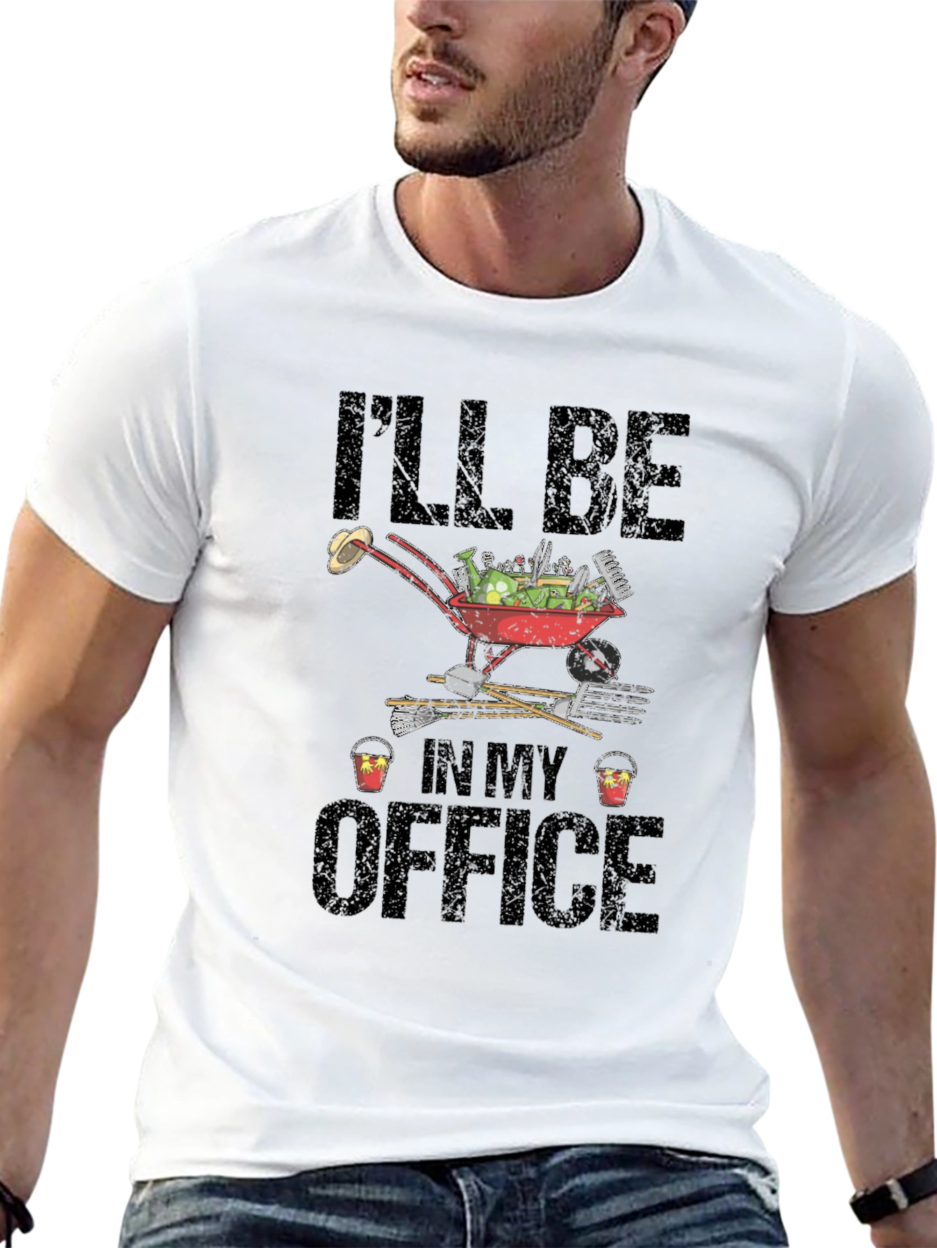 Gardening T-Shirt: Ill Be In My Office