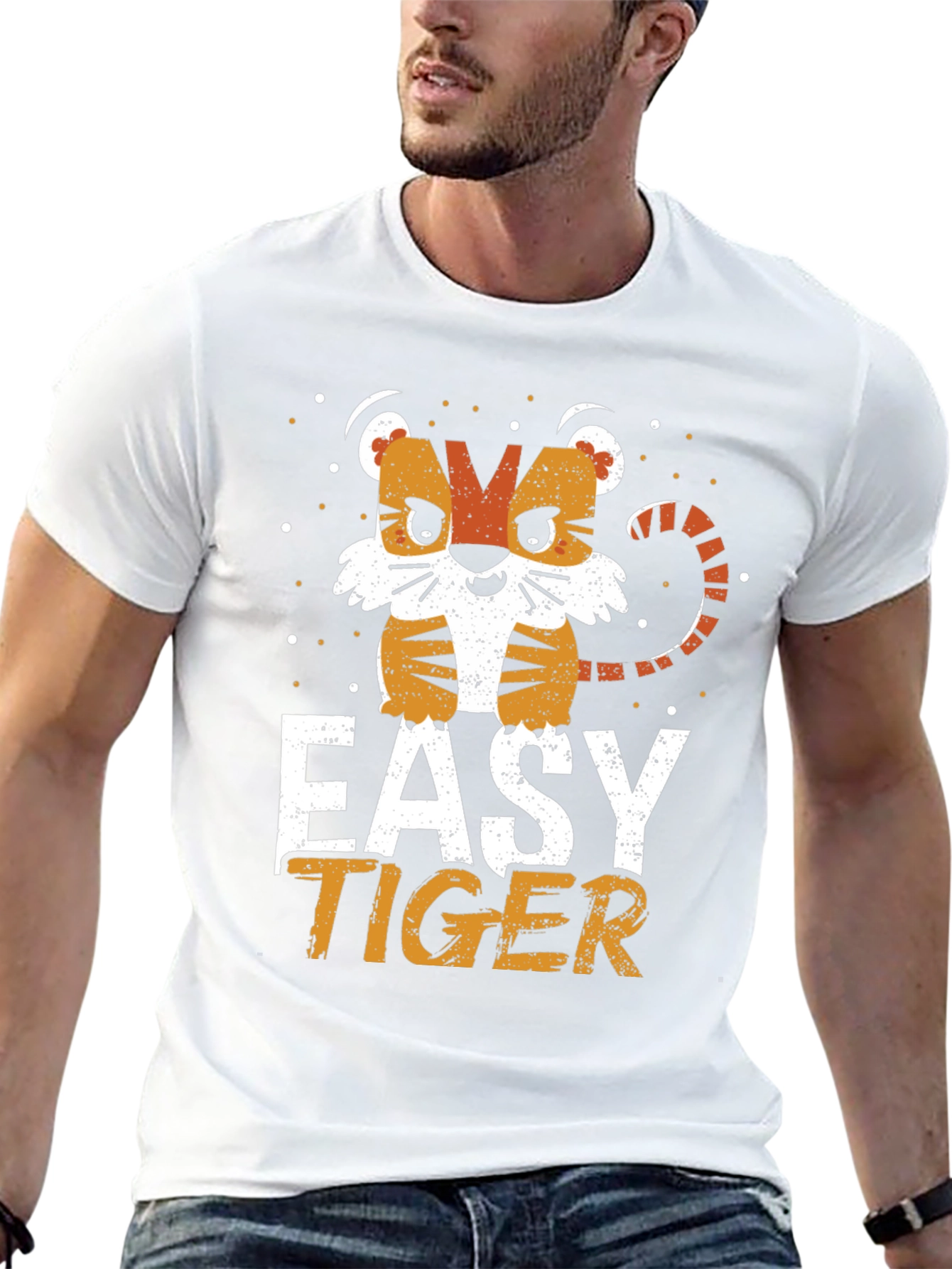 Easy Tiger Graphic Tee Black T-Shirt