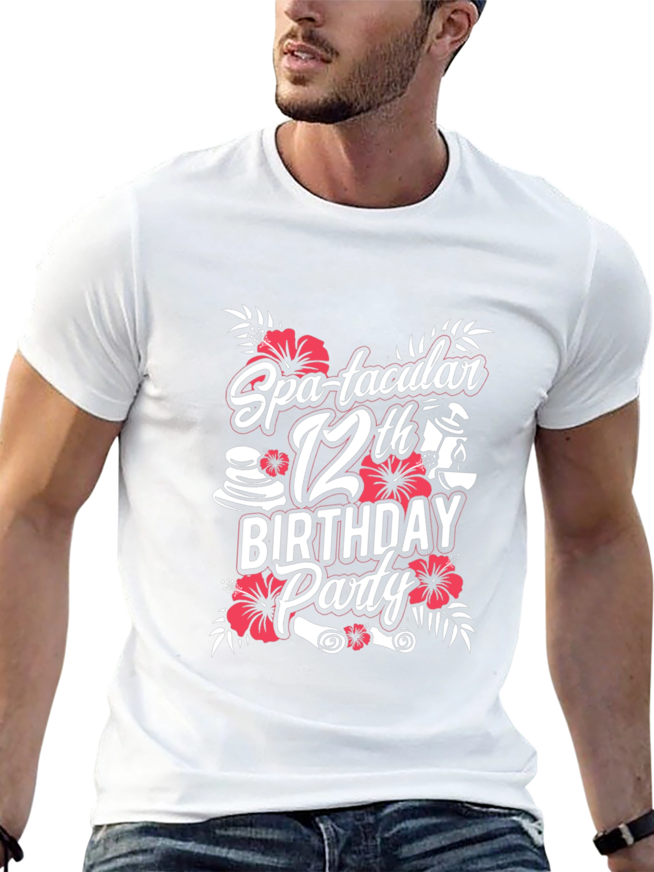 Spa-tacular 12th Birthday Party Graphic Tee