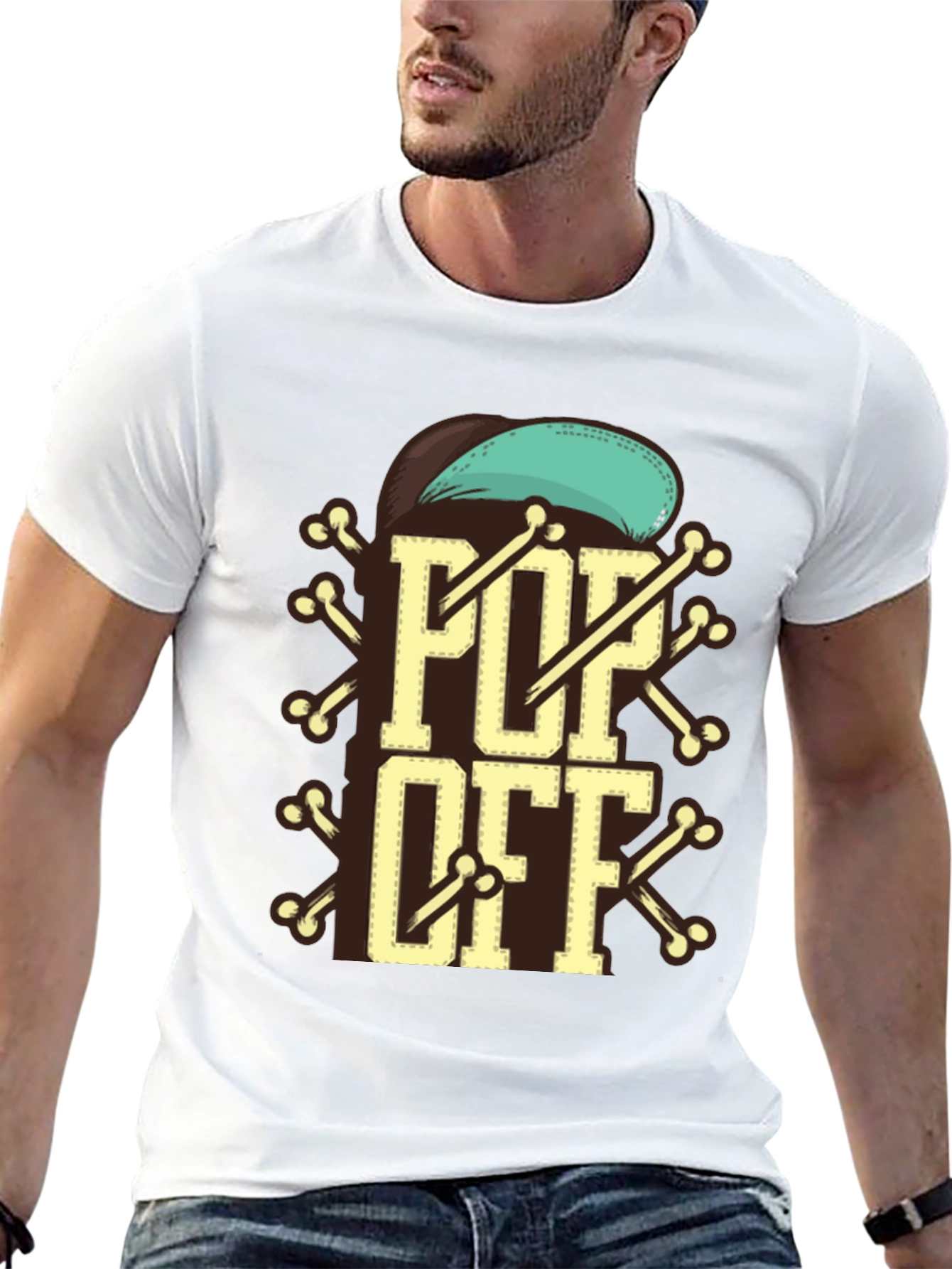 Pop Off T-Shirt Cool Graphic Tee