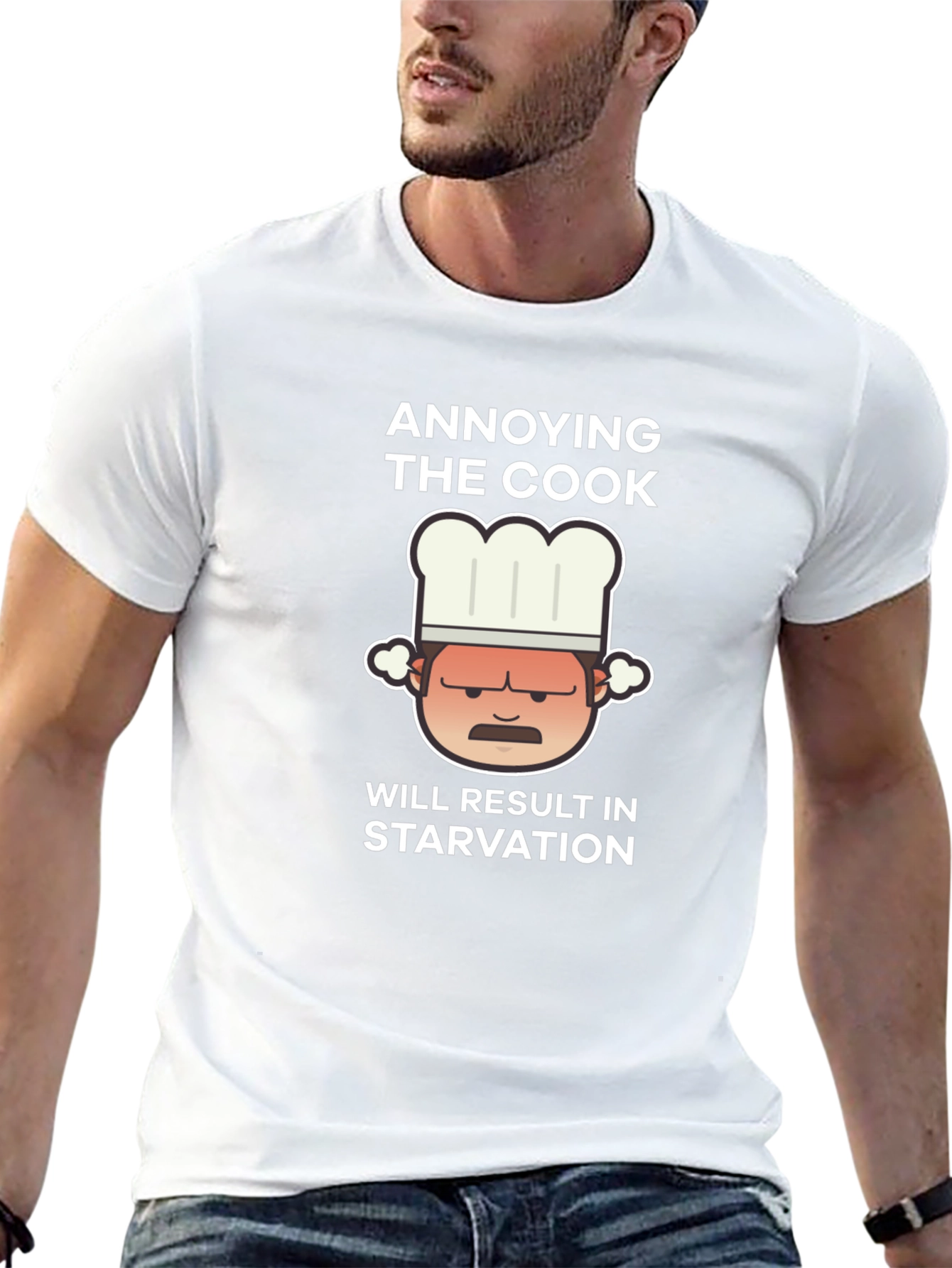 Annoying The Cook Graphic Tee - Funny Chef Shirt