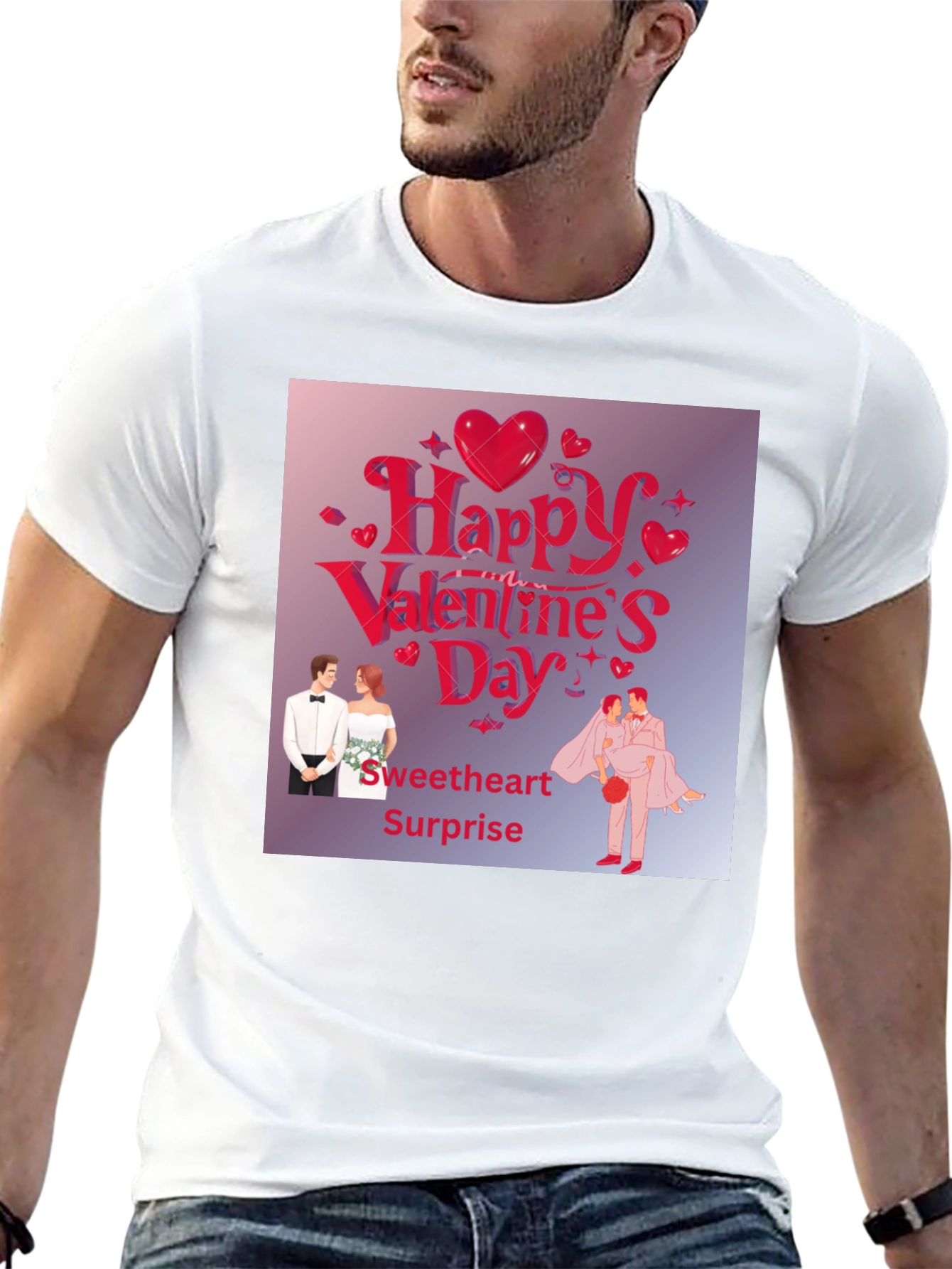 Valentines Day Sweetheart Surprise T-Shirt