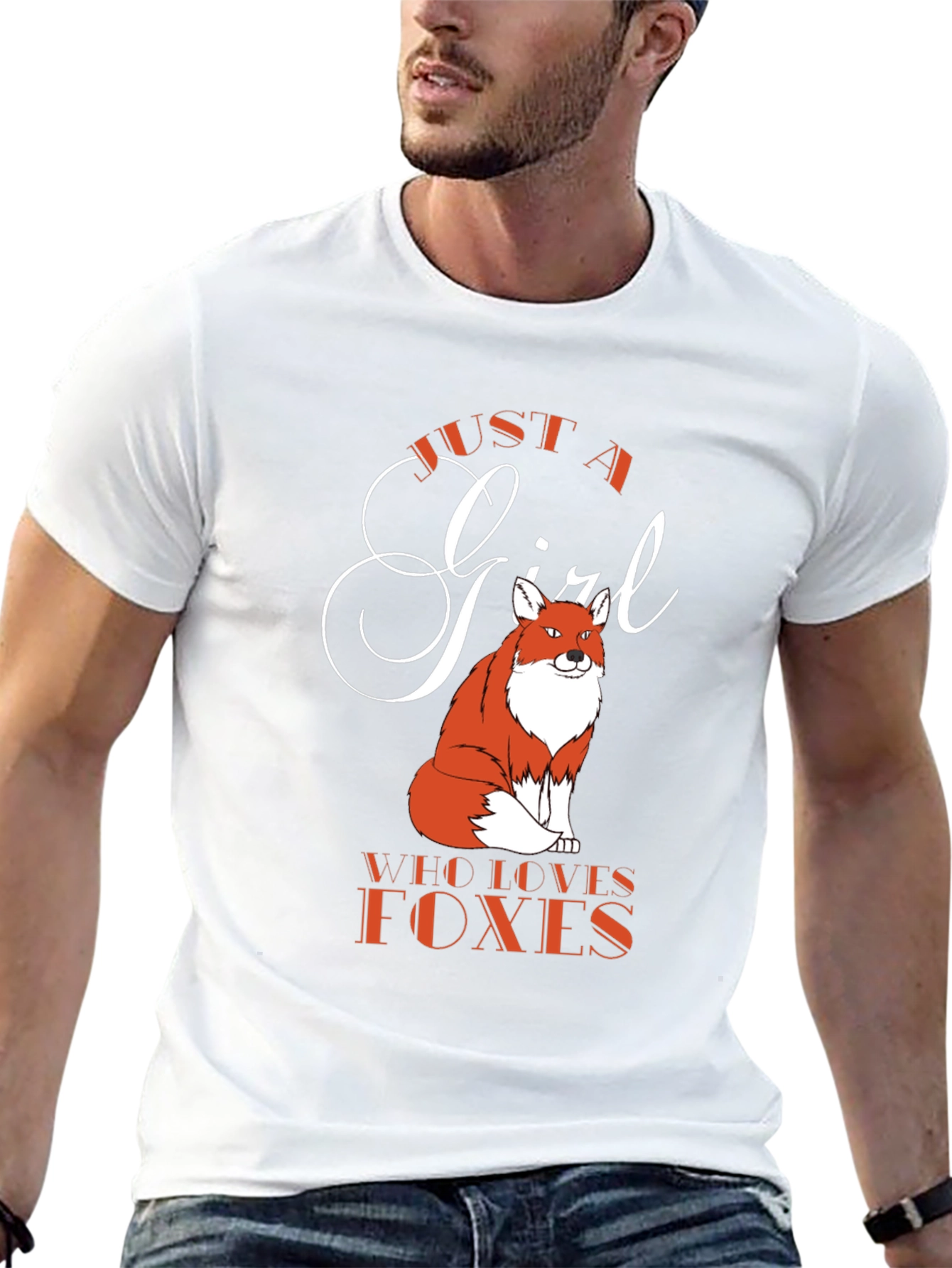 Just A Girl Who Loves Foxes T-Shirt