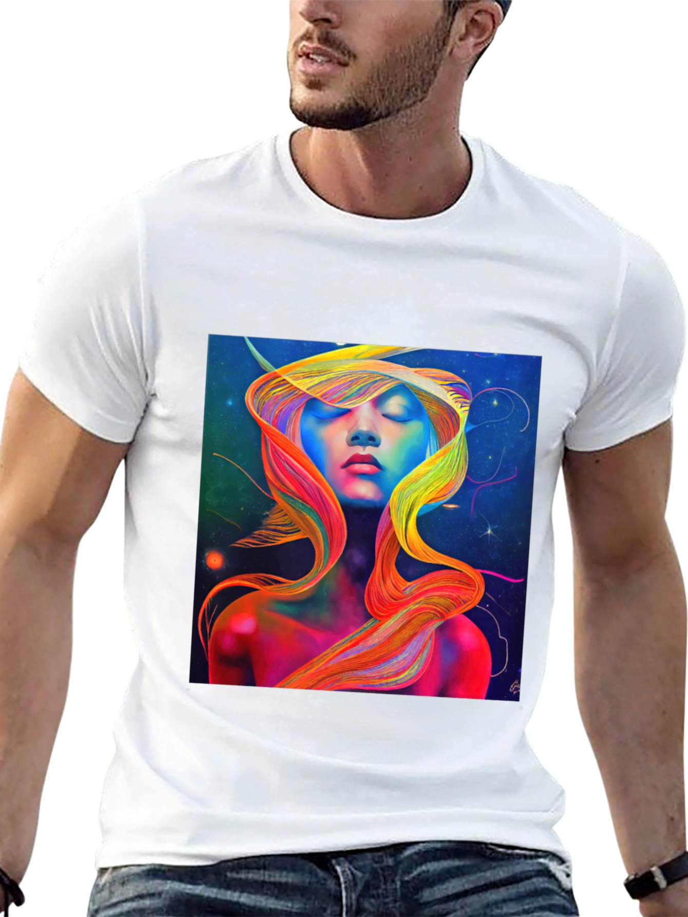 Vivid Dream T-Shirt - Artistic Graphic Tee