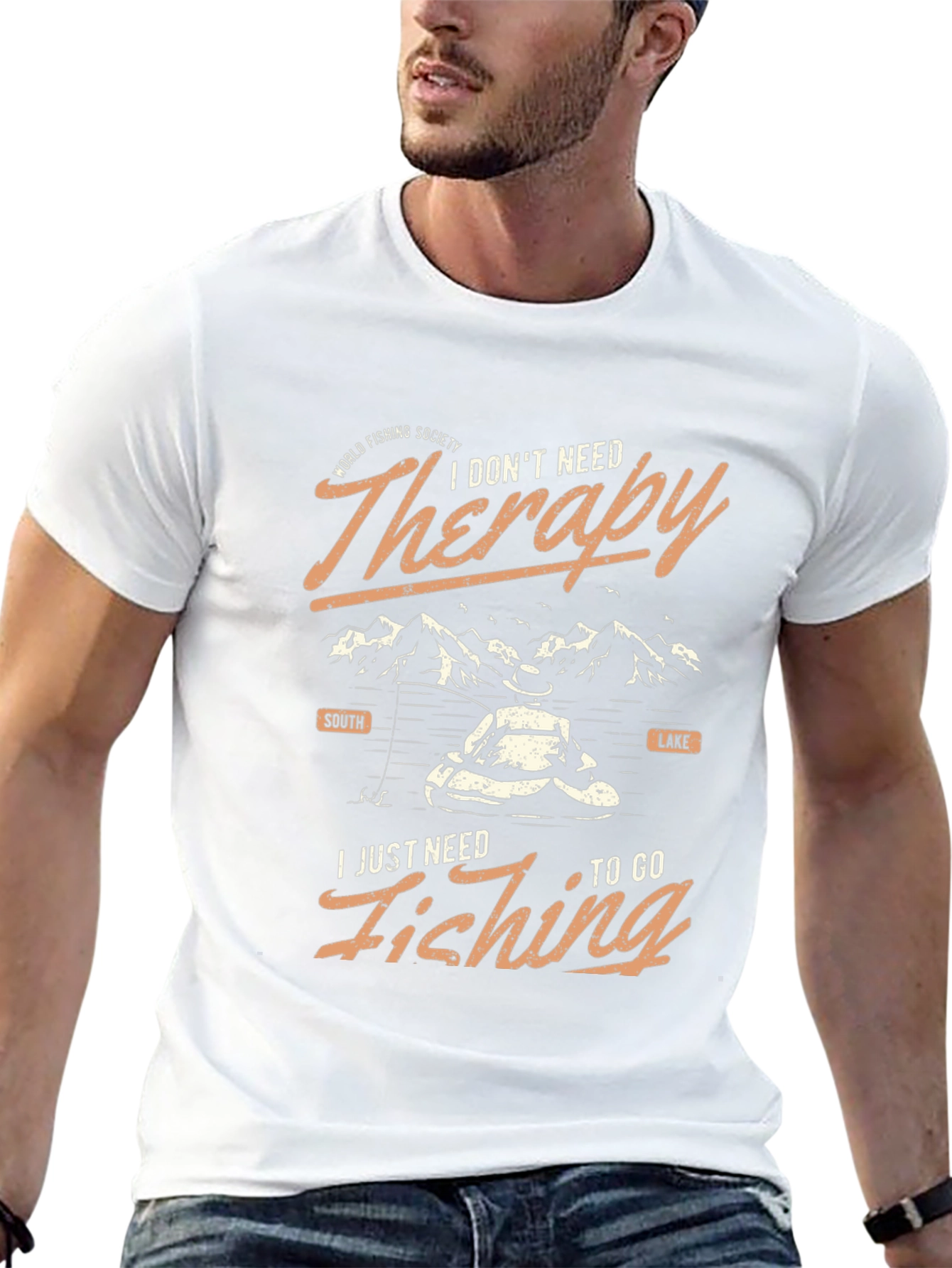 Fishing Therapy T-Shirt - Anglers Essential