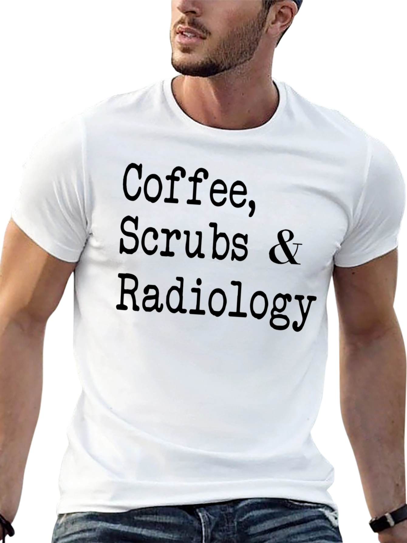 Coffee Scrubs & Radiology T-Shirt