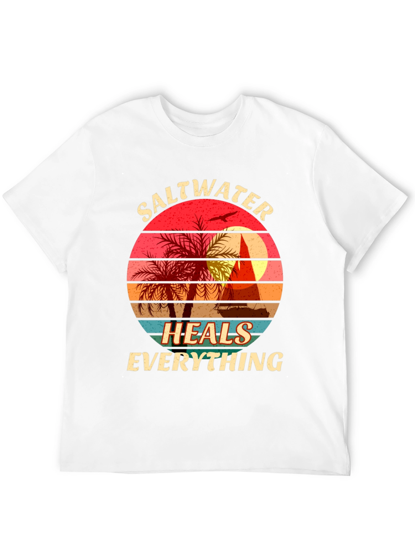 Saltwater Heals Everything Graphic Tee