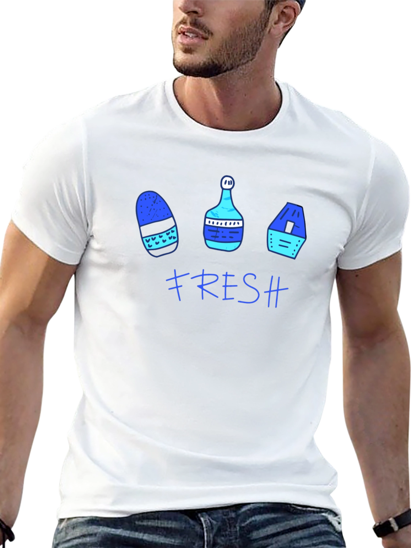 Fresh Doodle Graphic T-Shirt
