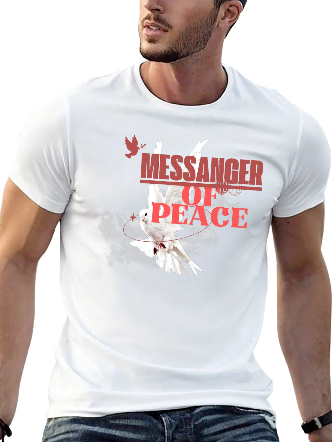 Messenger of Peace Graphic T-Shirt