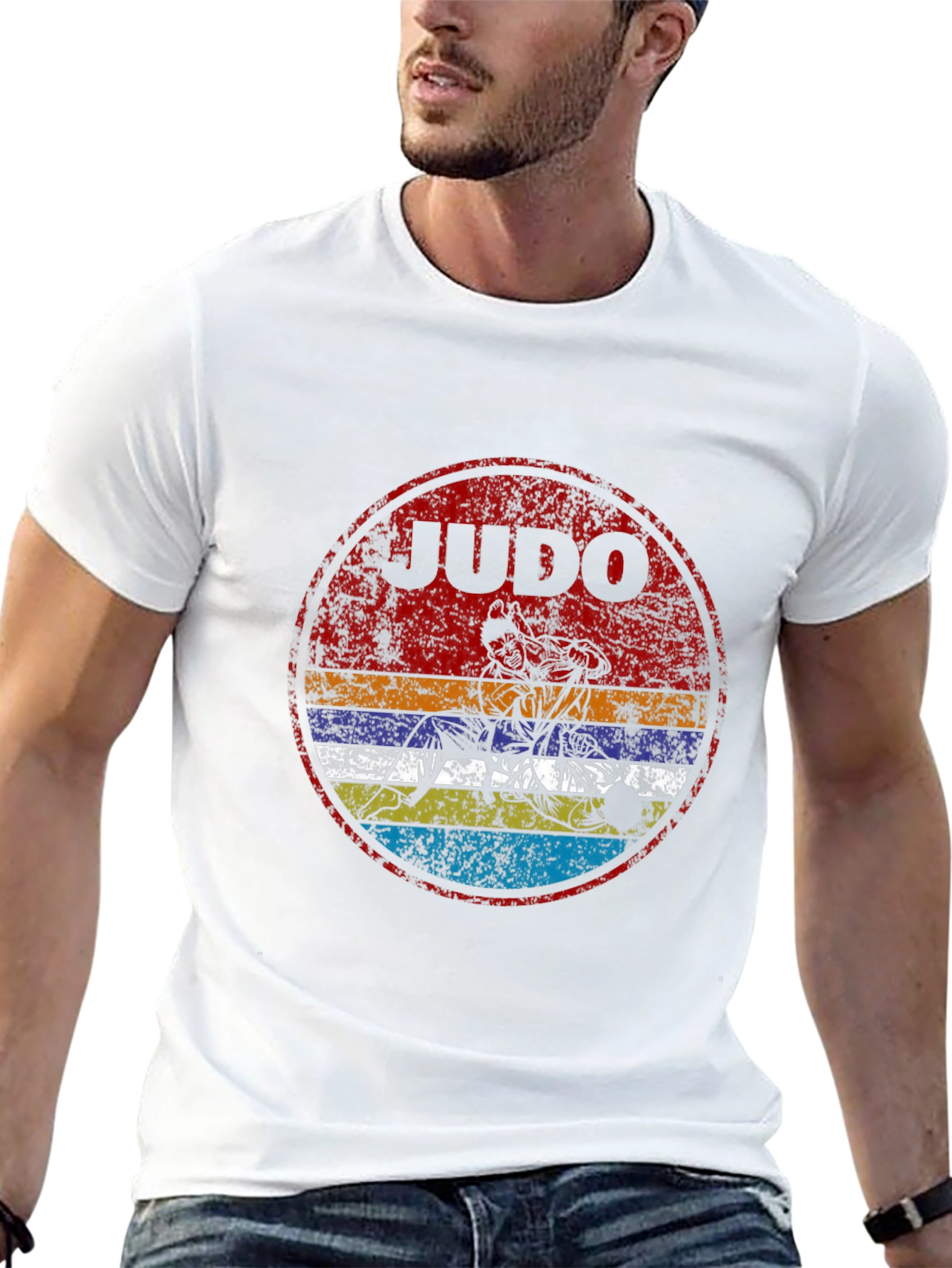 Judo Retro Graphic Tee - Martial Arts T-Shirt