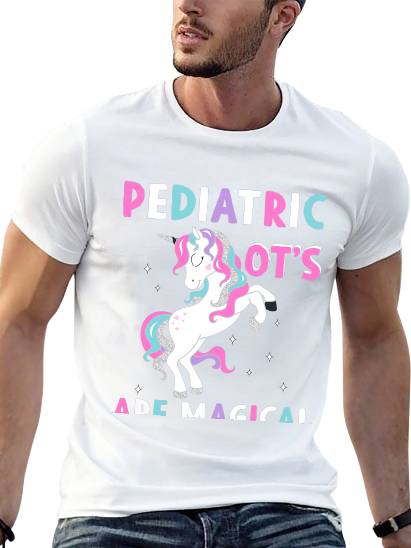 Pediatric OT Unicorn Graphic T-Shirt