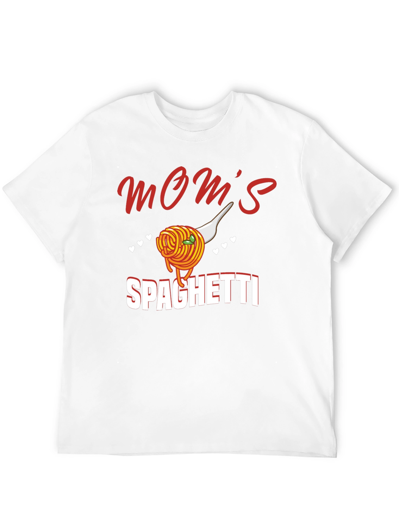 Moms Spaghetti Graphic T-Shirt - Comfort Fit