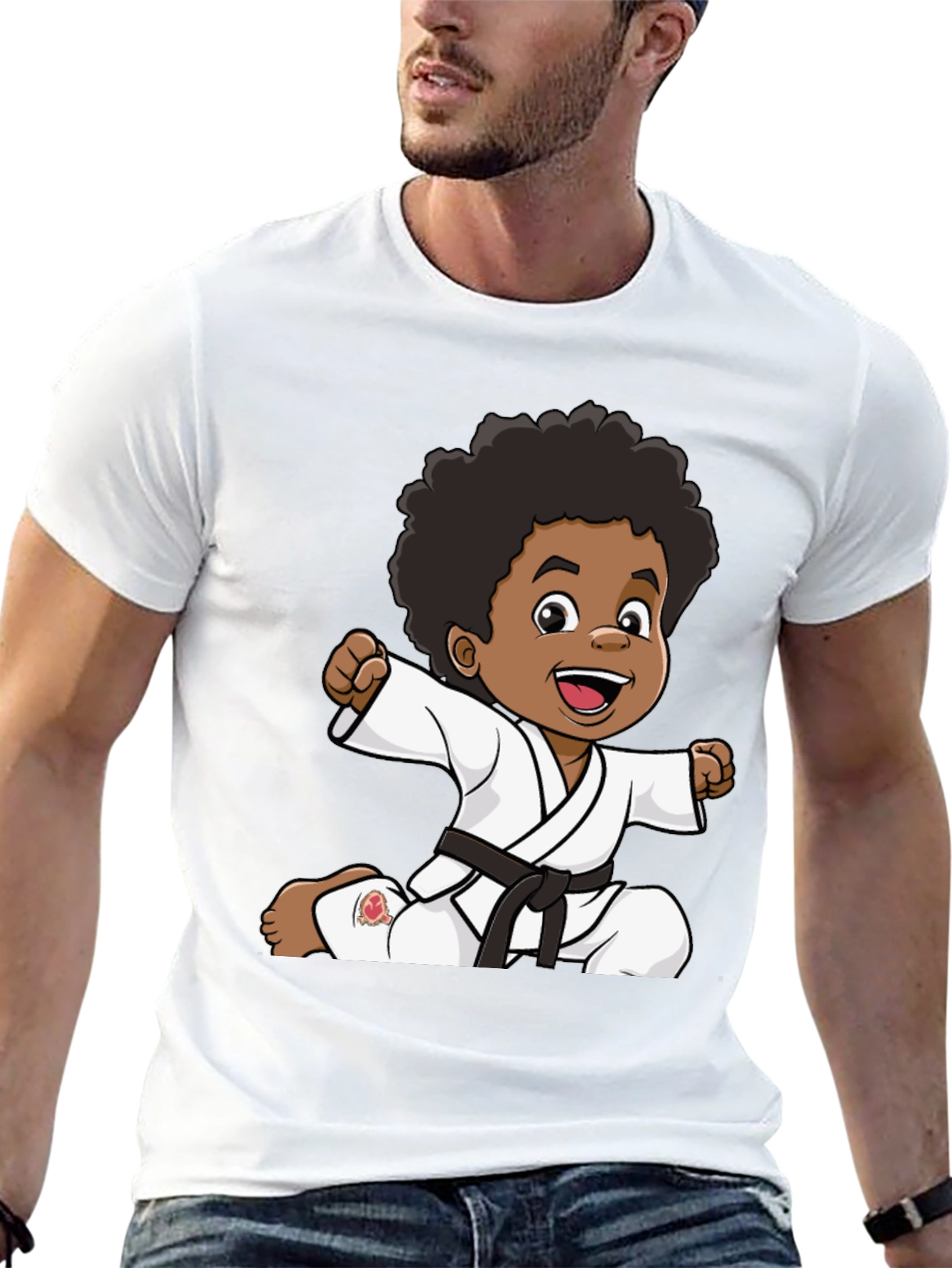 Karate Kid T-Shirt - Black