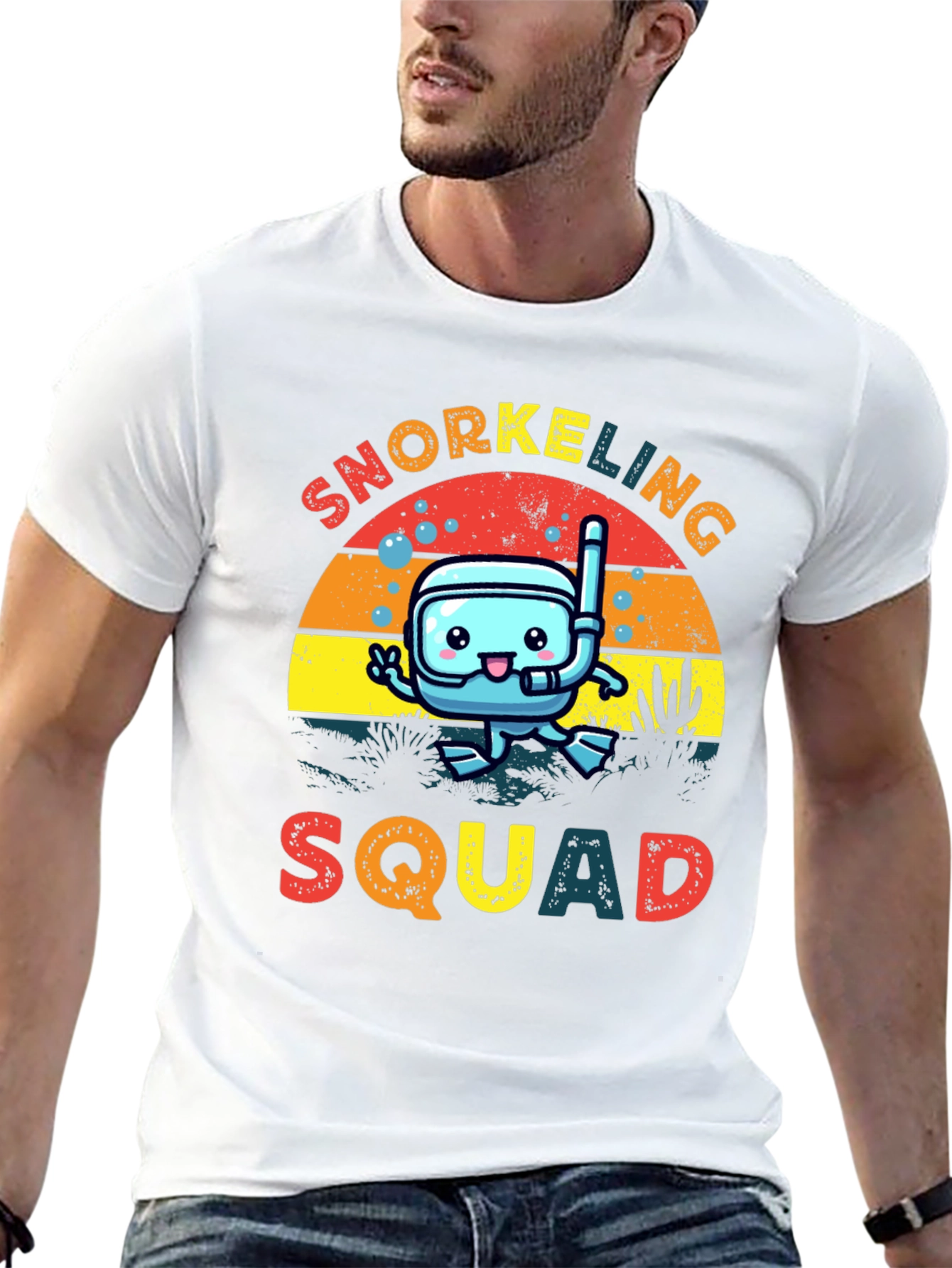 Snorkeling Squad Tee - Fun Beach Adventure Shirt
