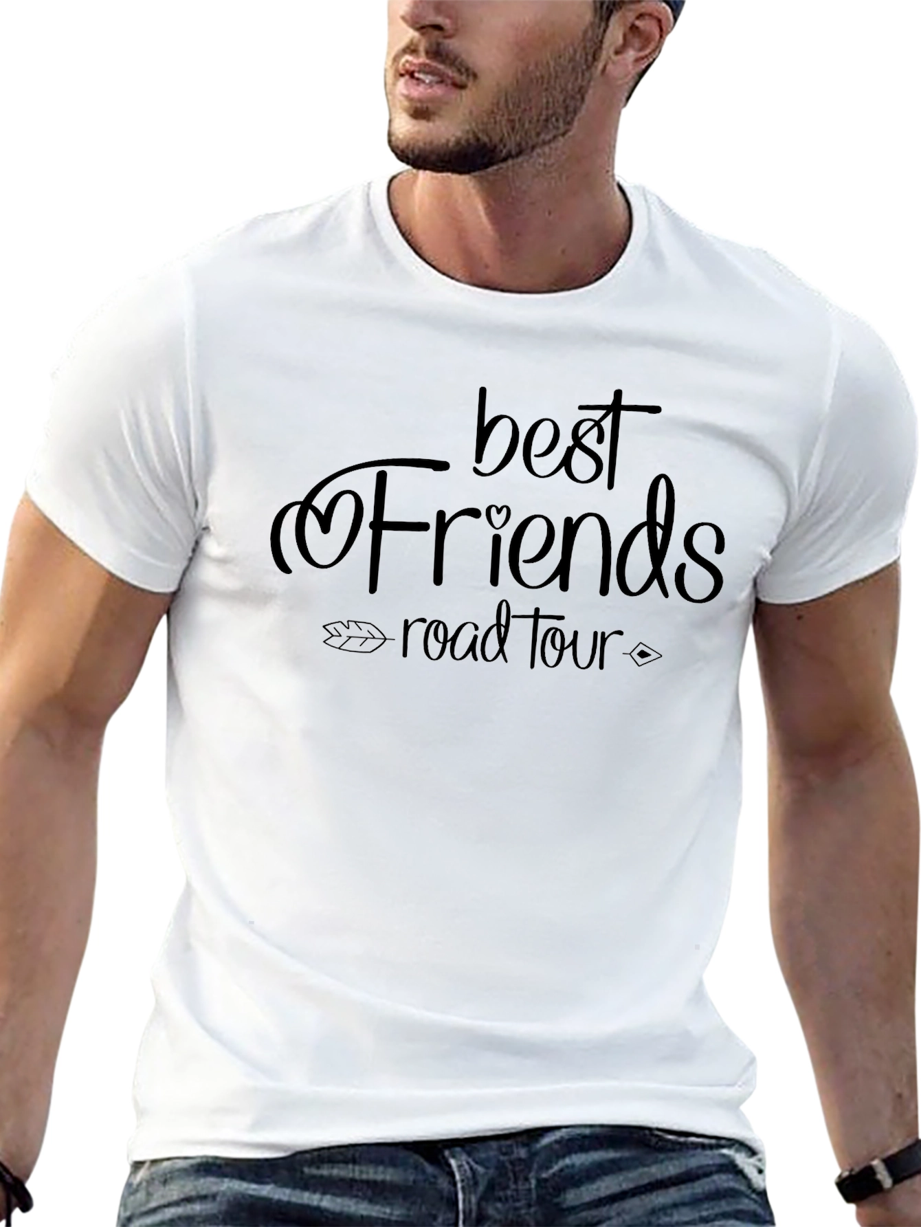 Best Friends Road Tour Black T-Shirt
