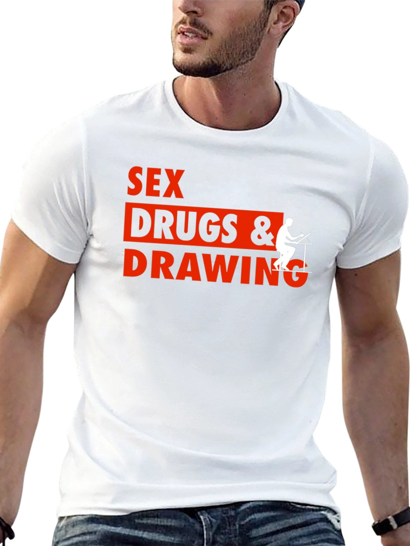 Sex Drugs & Drawing Graphic Tee