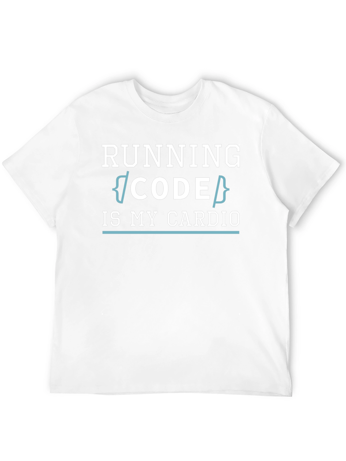 Running Code is My Cardio T-Shirt Programmer Coder Gift