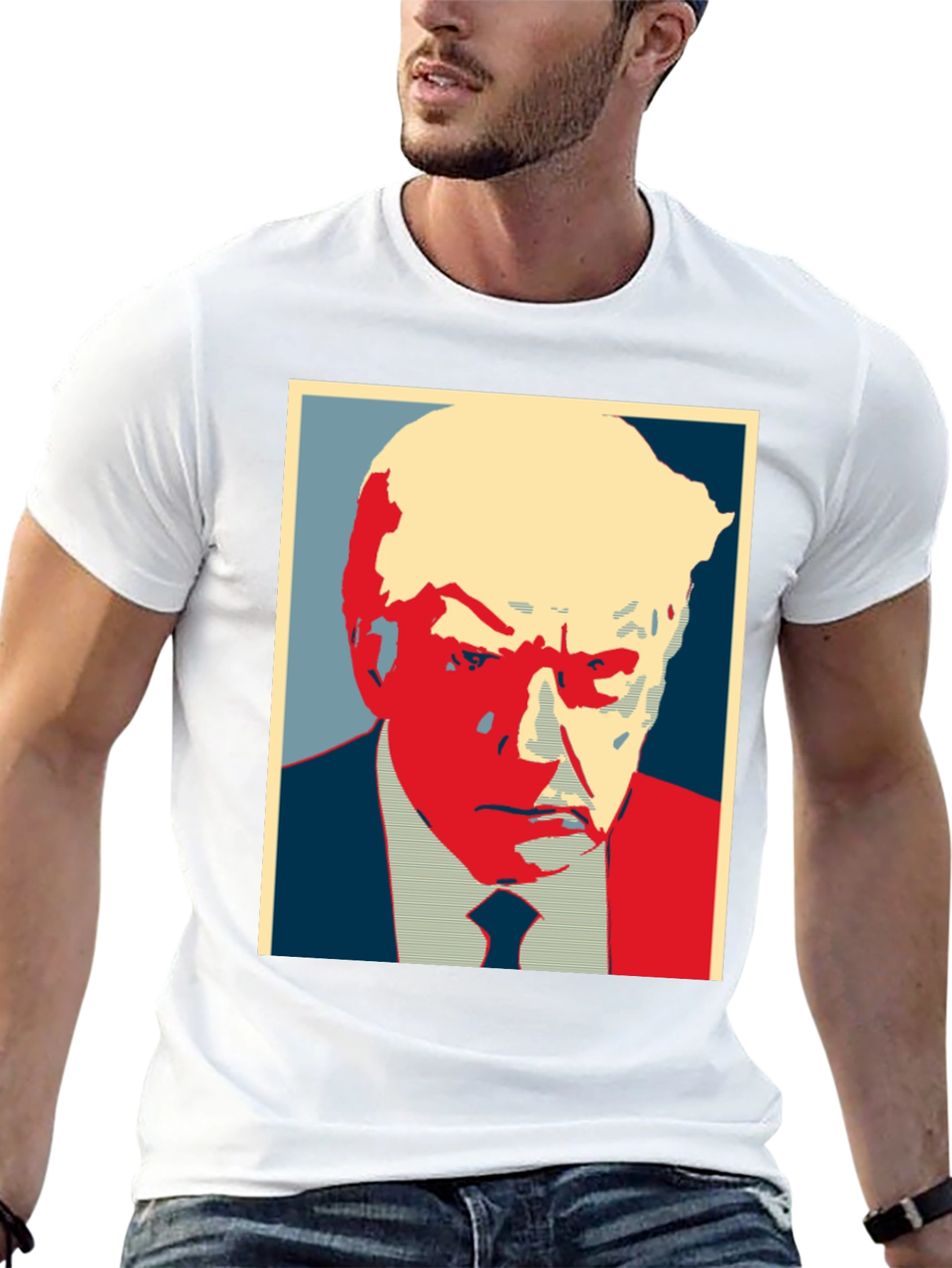 Trump Graphic Print T-Shirt - Political Statement Tee