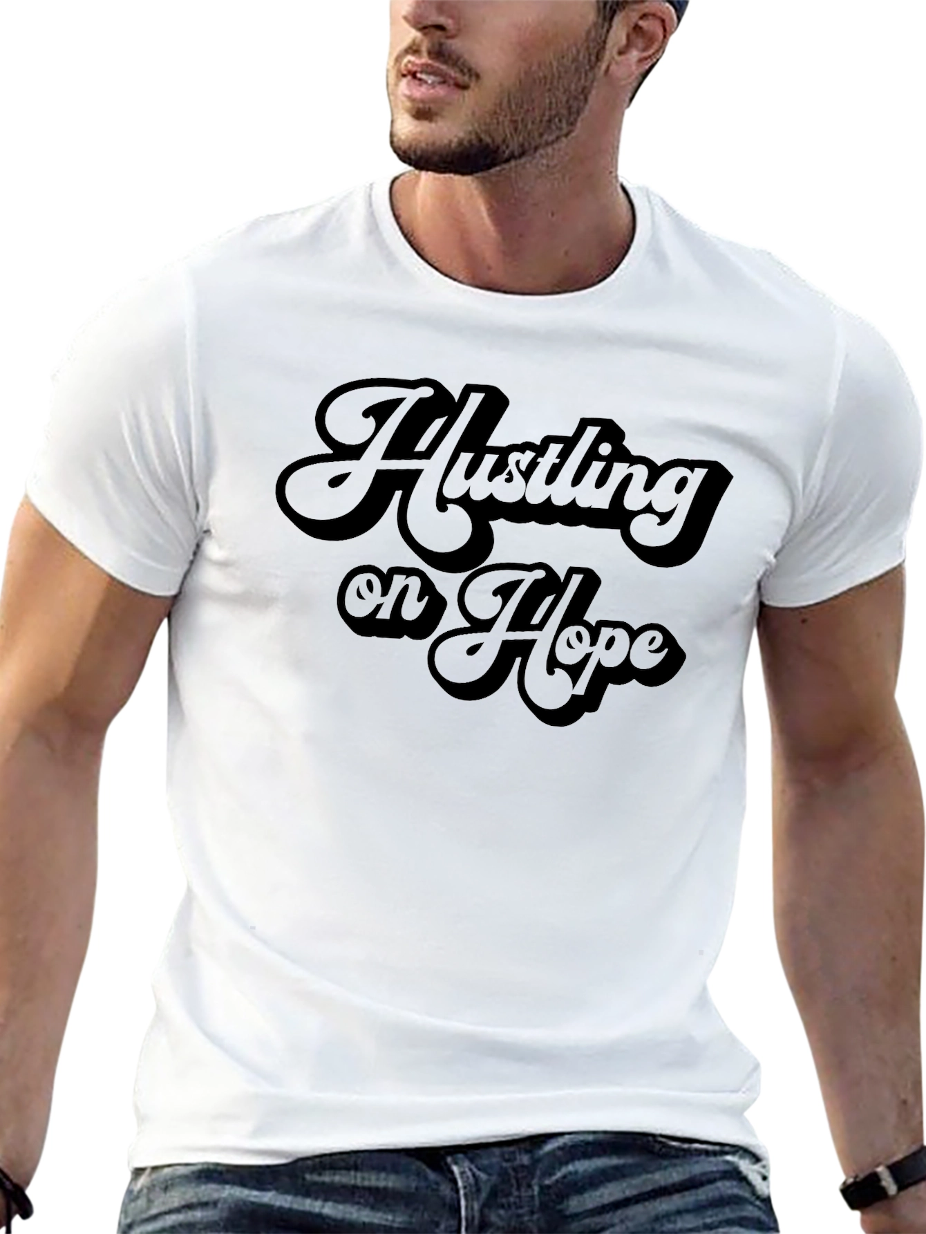Hustling on Hope Graphic T-Shirt
