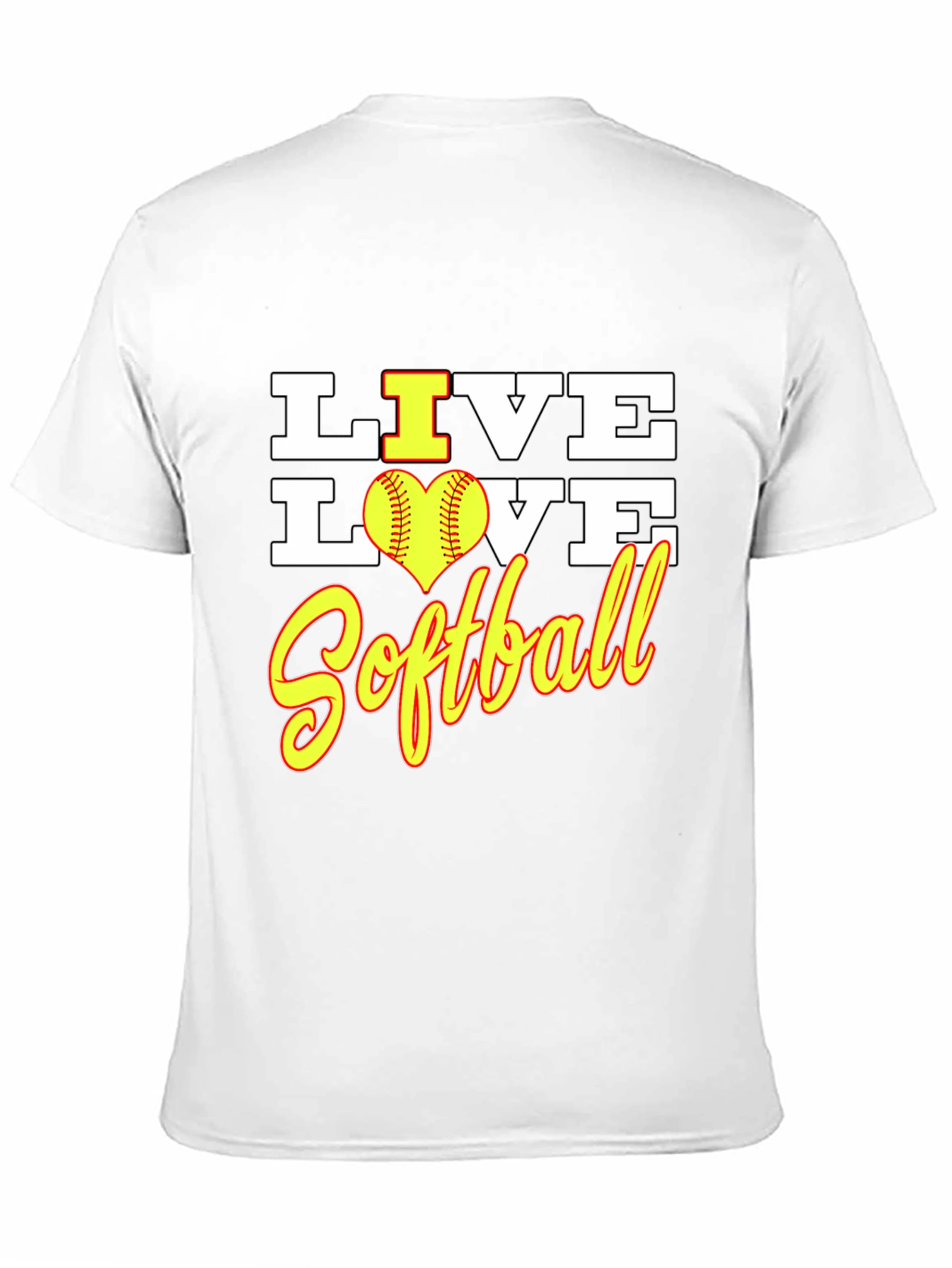 Live Love Softball T-Shirt
