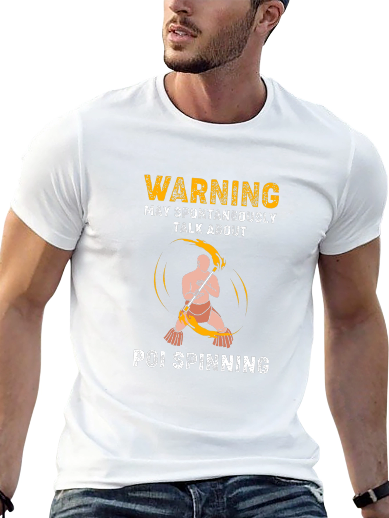Warning Poi Spinning T-Shirt