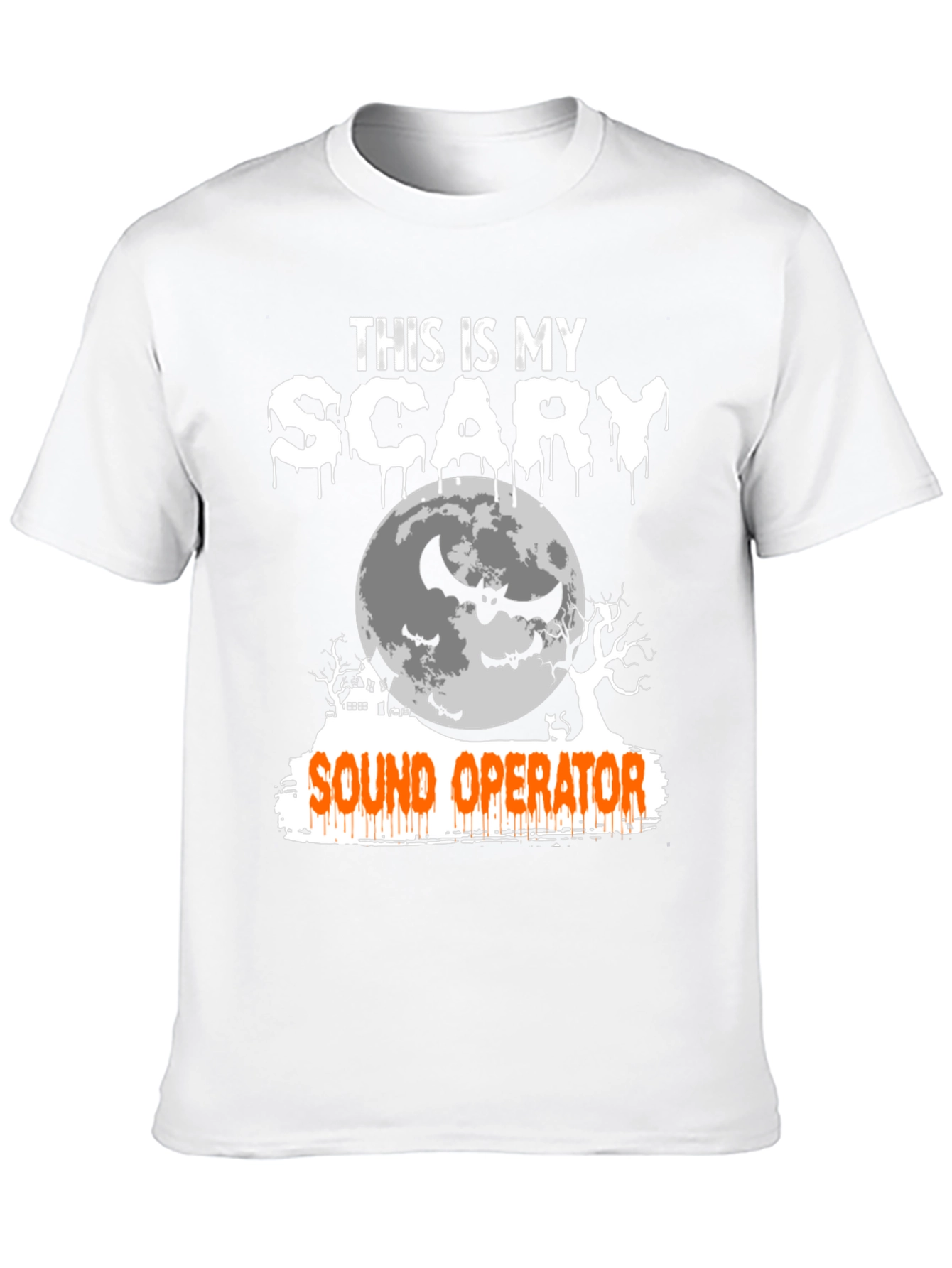 Scary Sound Operator Halloween T-Shirt