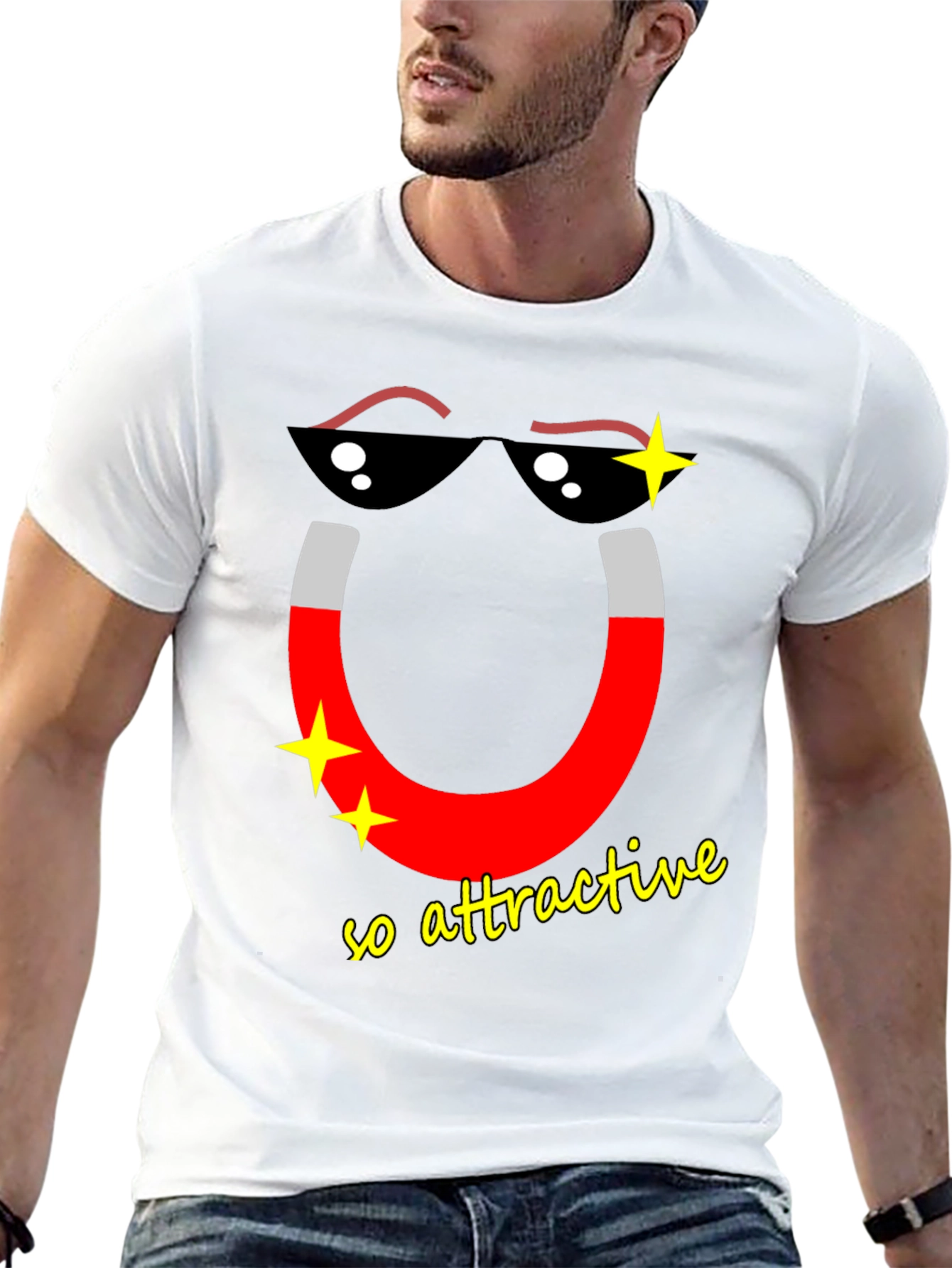 Attractive Magnet T-Shirt