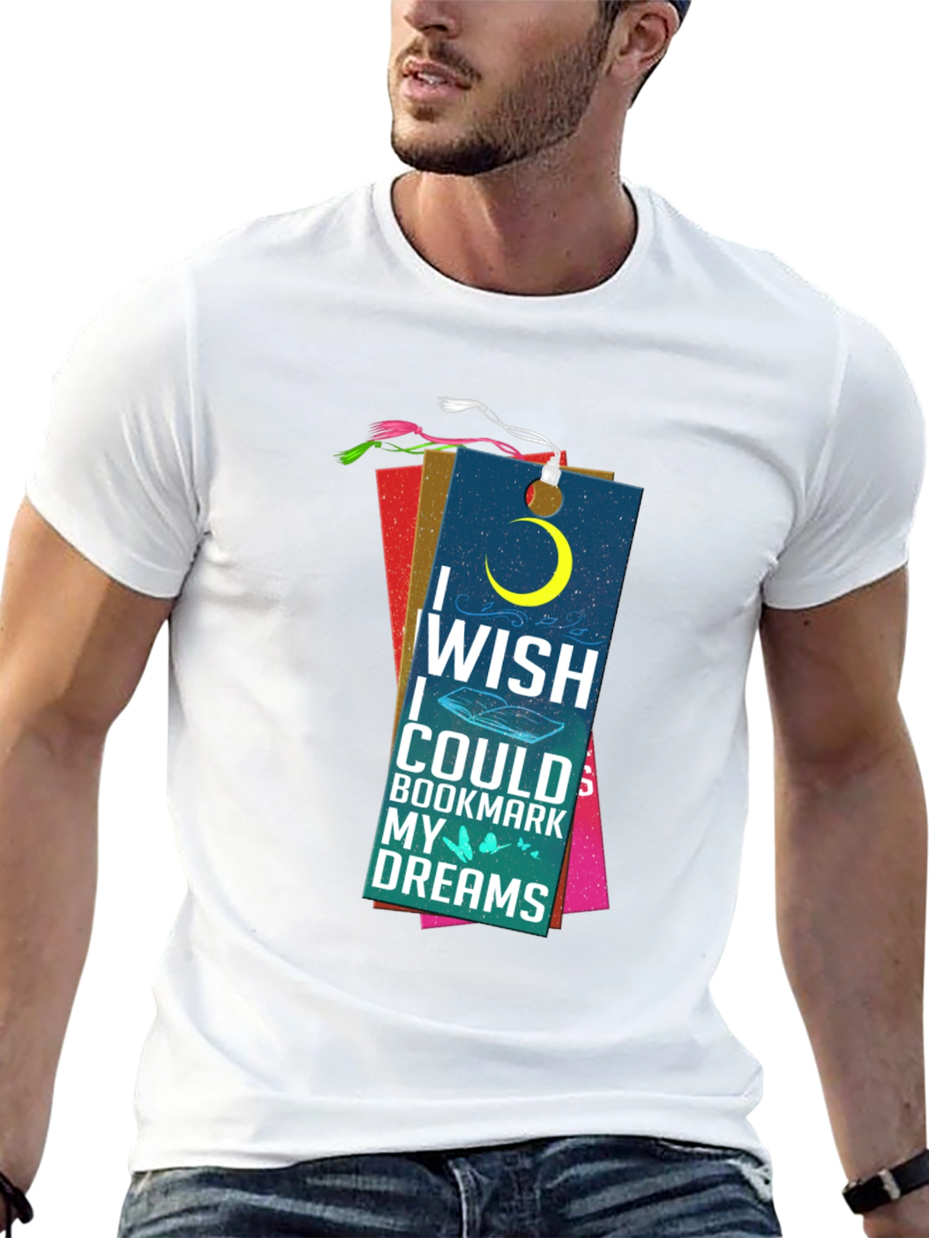 I Wish I Could Bookmark My Dreams Graphic T-Shirt