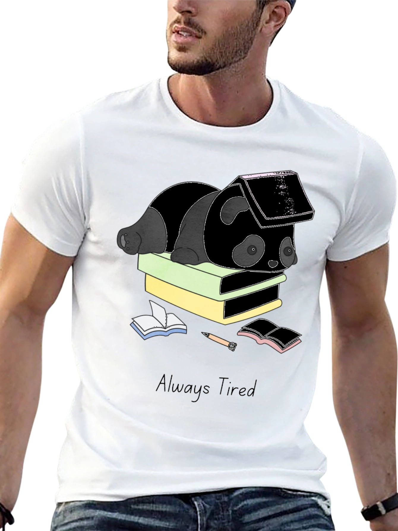 Always Tired Panda T-Shirt