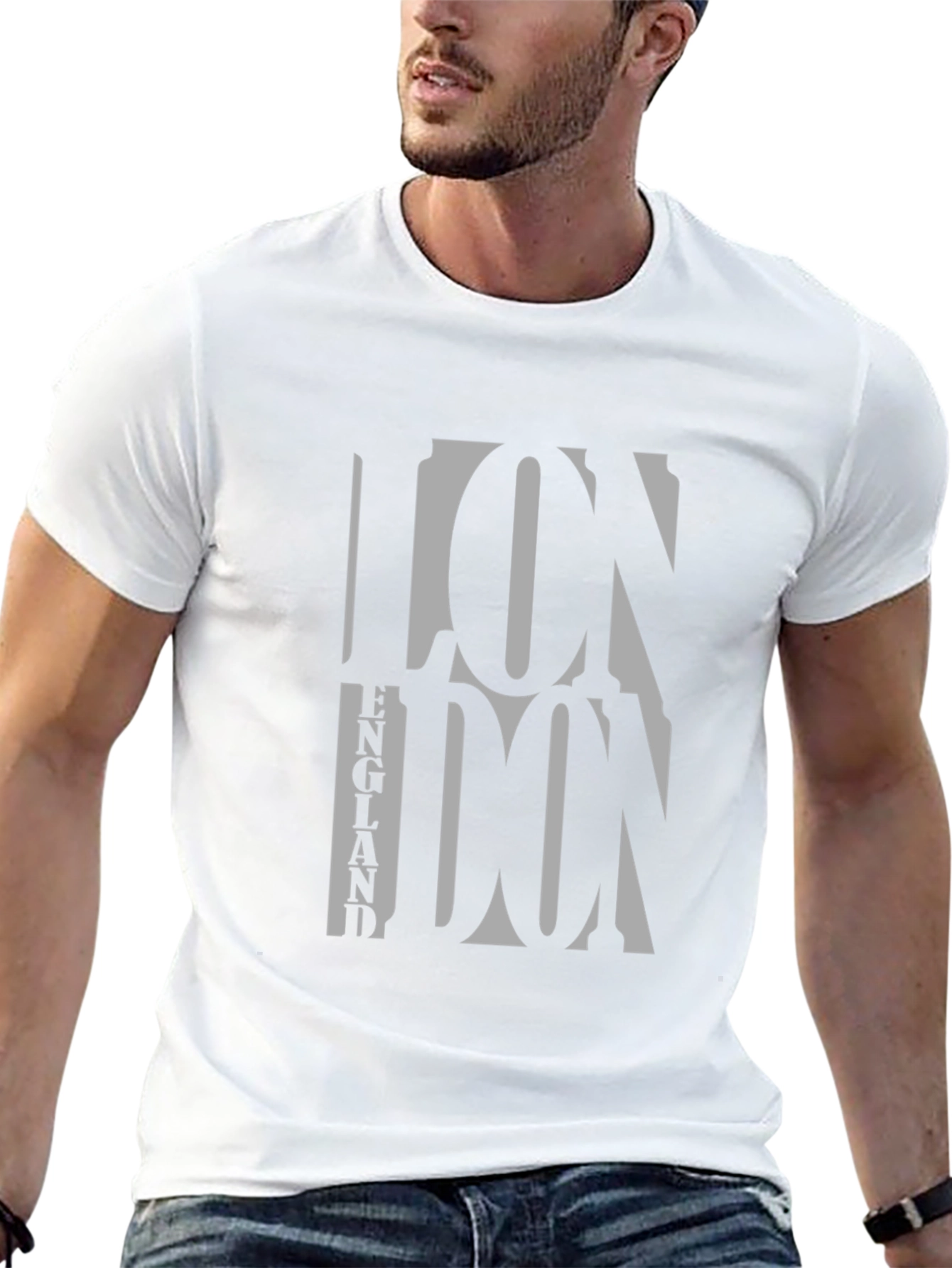 London England Graphic Print Mens T-Shirt
