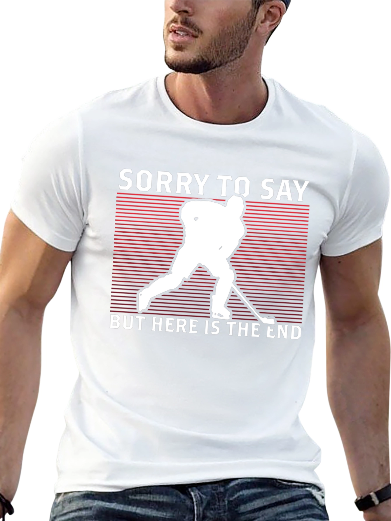 Sorry To Say Hockey Graphic Tee - Unisex