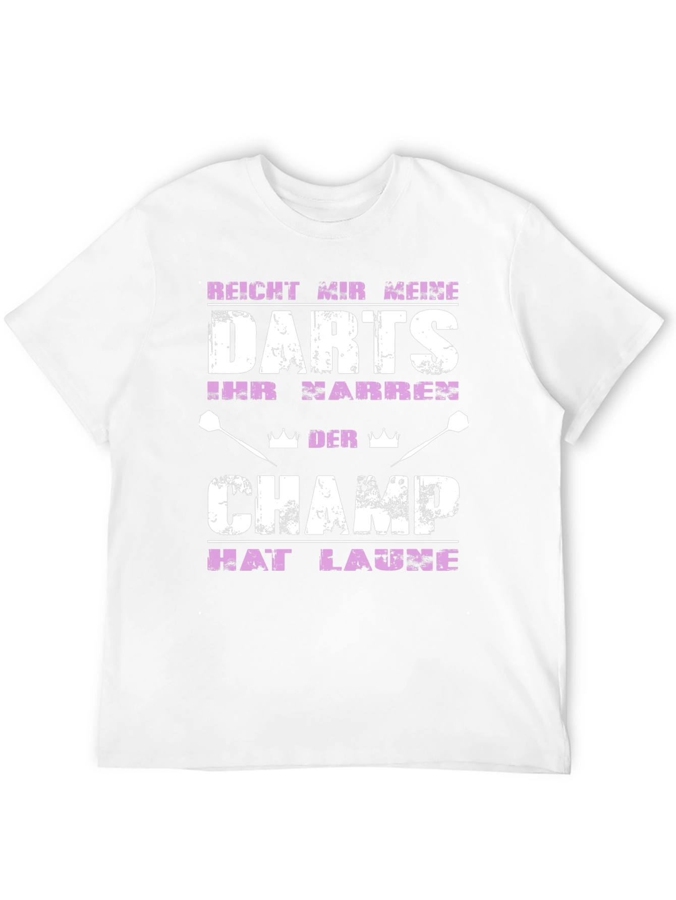 Darts Champ Graphic Tee - Black