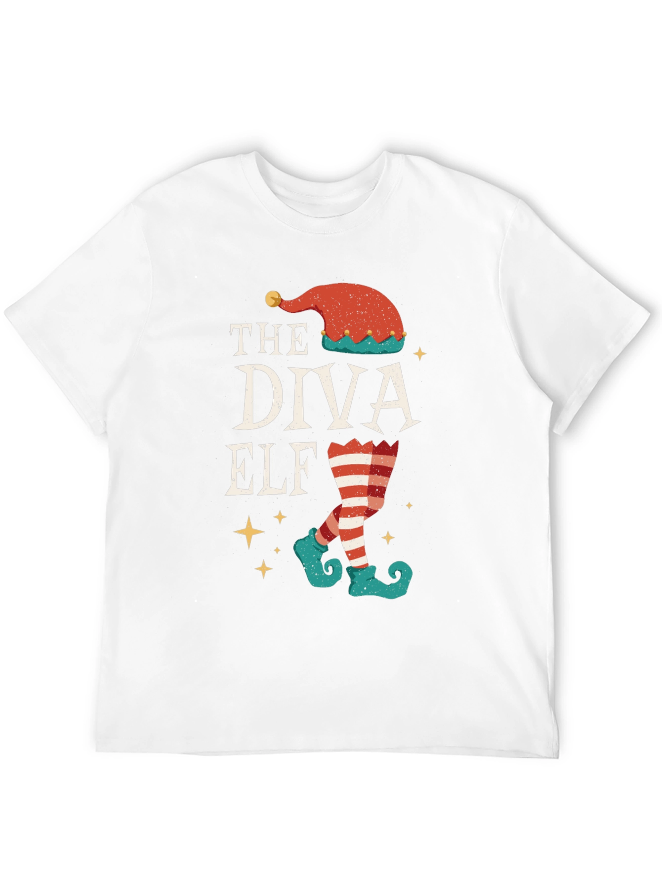 The Diva Elf Christmas T-Shirt