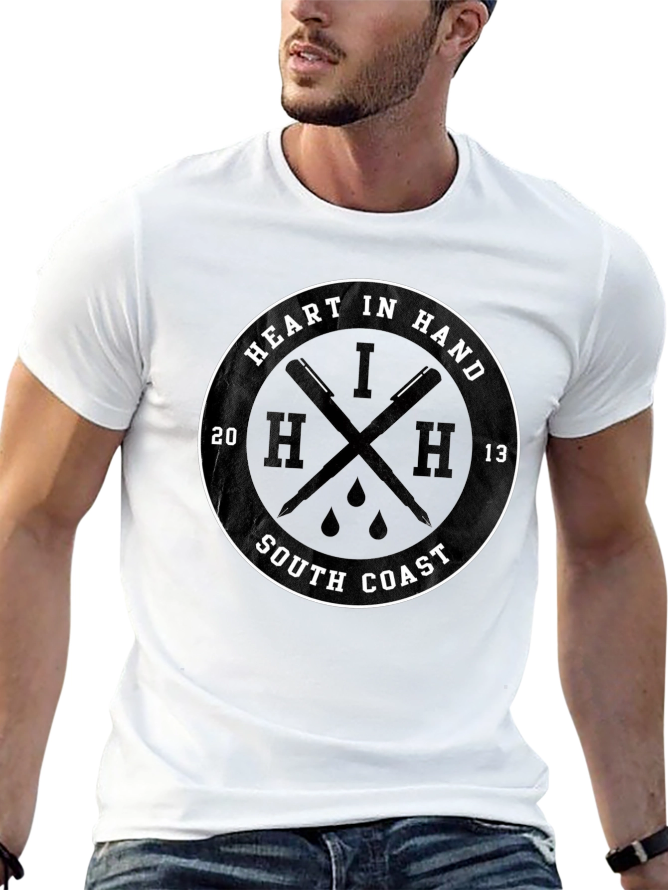 Heart In Hand South Coast T-Shirt
