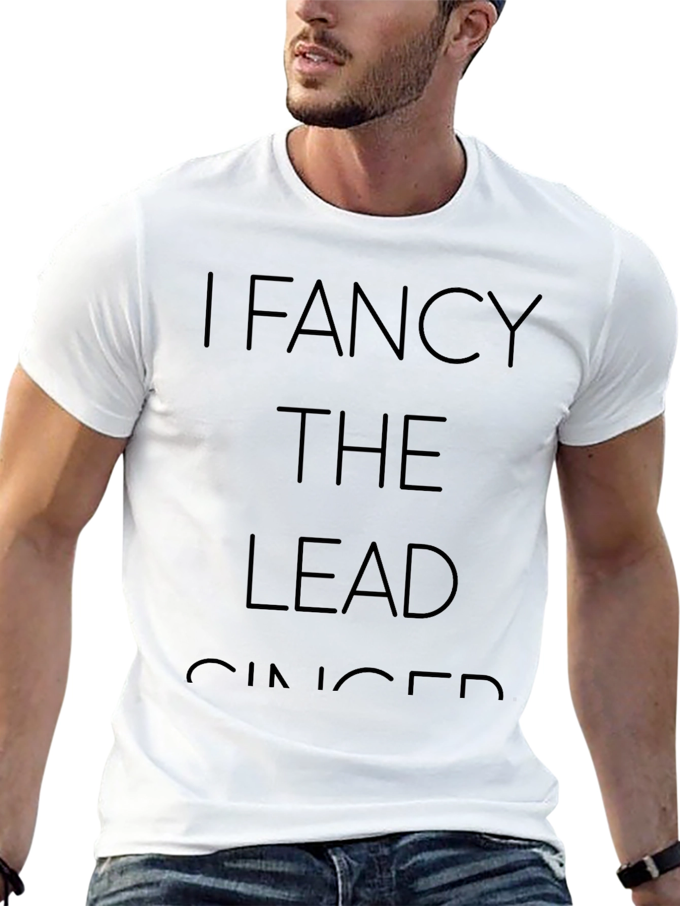 I Fancy The Lead Singer Black T-Shirt