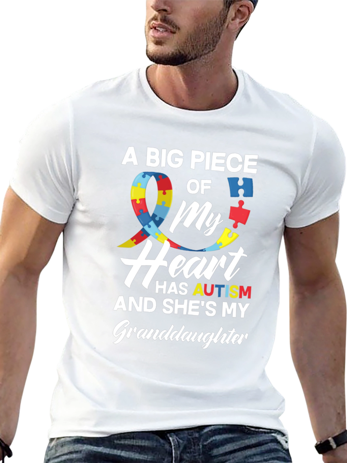 Autism Awareness Granddaughter T-Shirt
