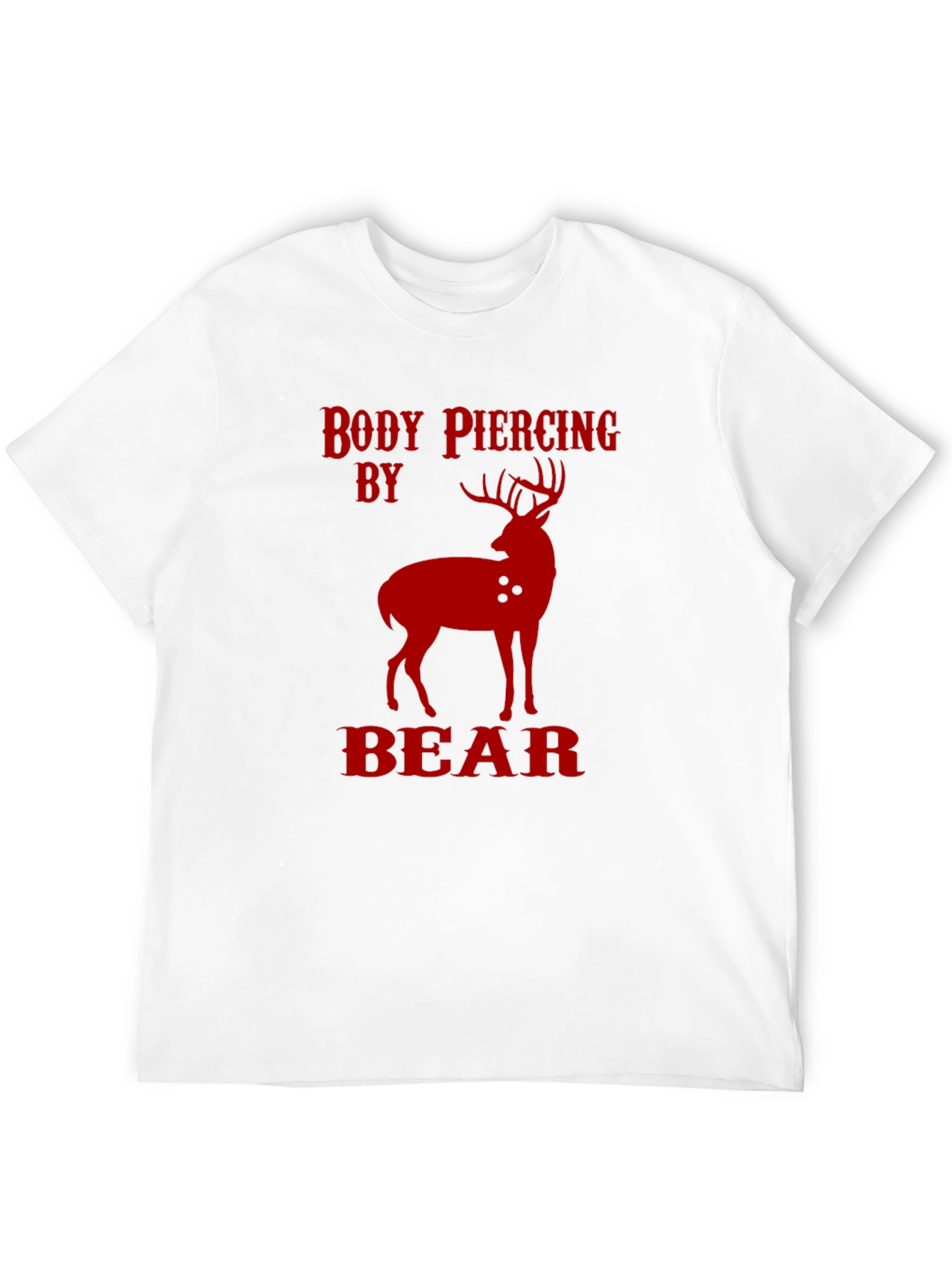 Body Piercing By Bear T-Shirt