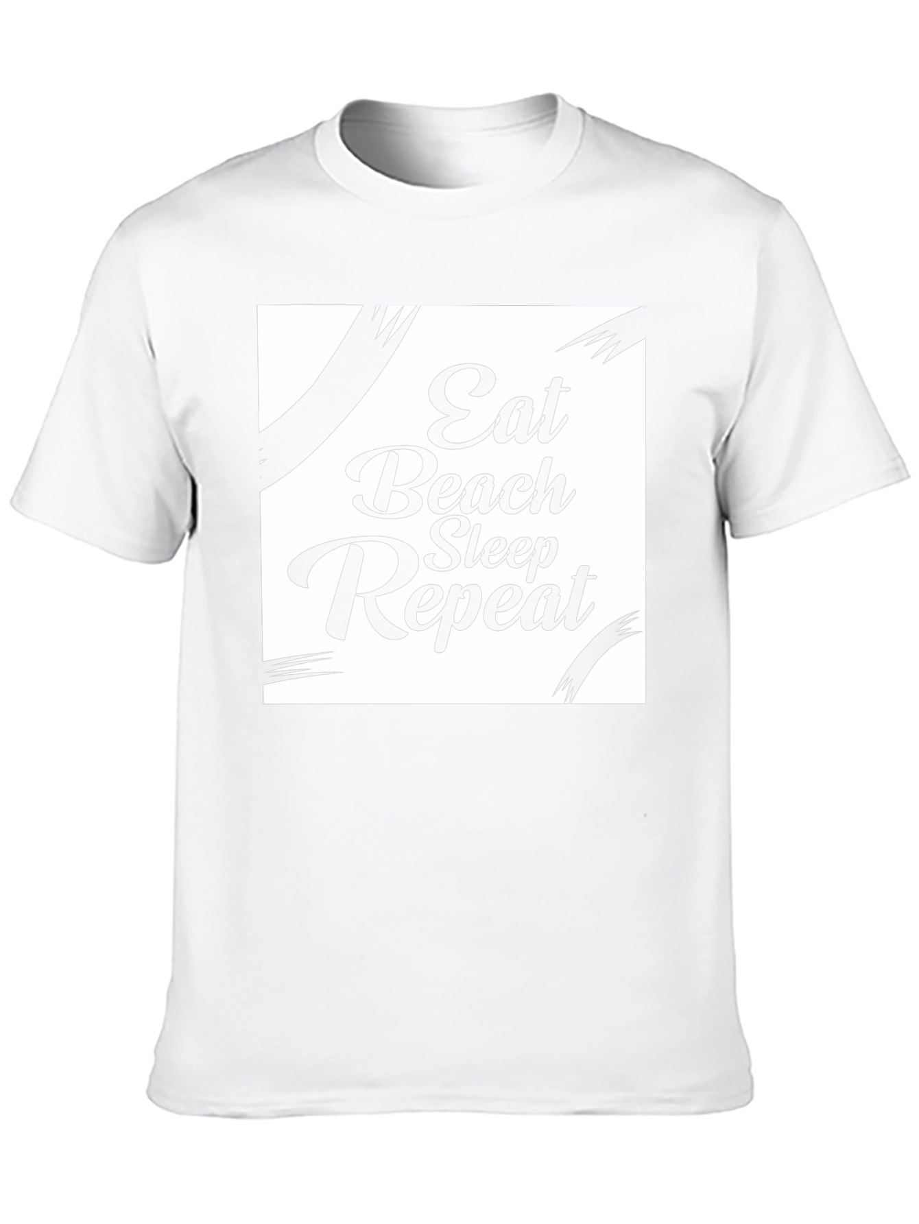Eat Beach Sleep Repeat Graphic Tee