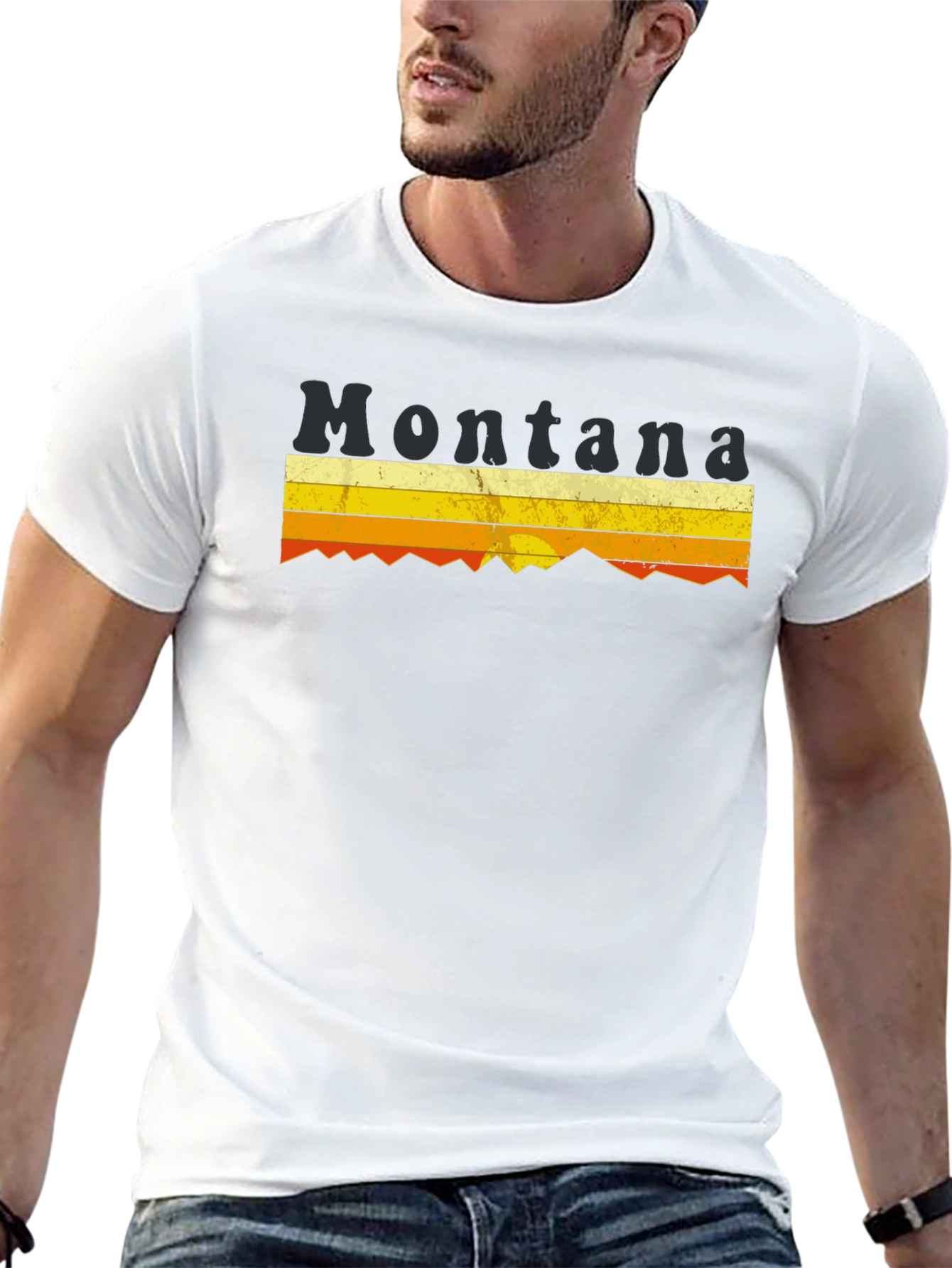 Montana Retro Sunset T-Shirt