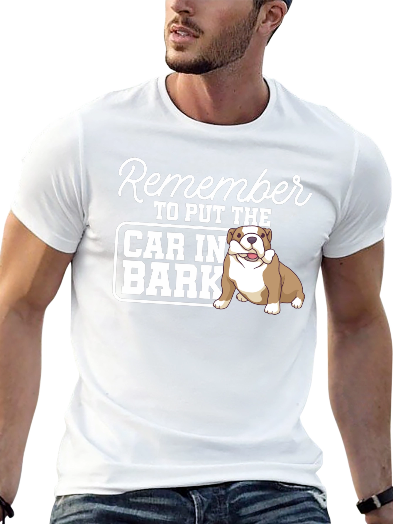 Remember to Put The Car in Bark T-Shirt