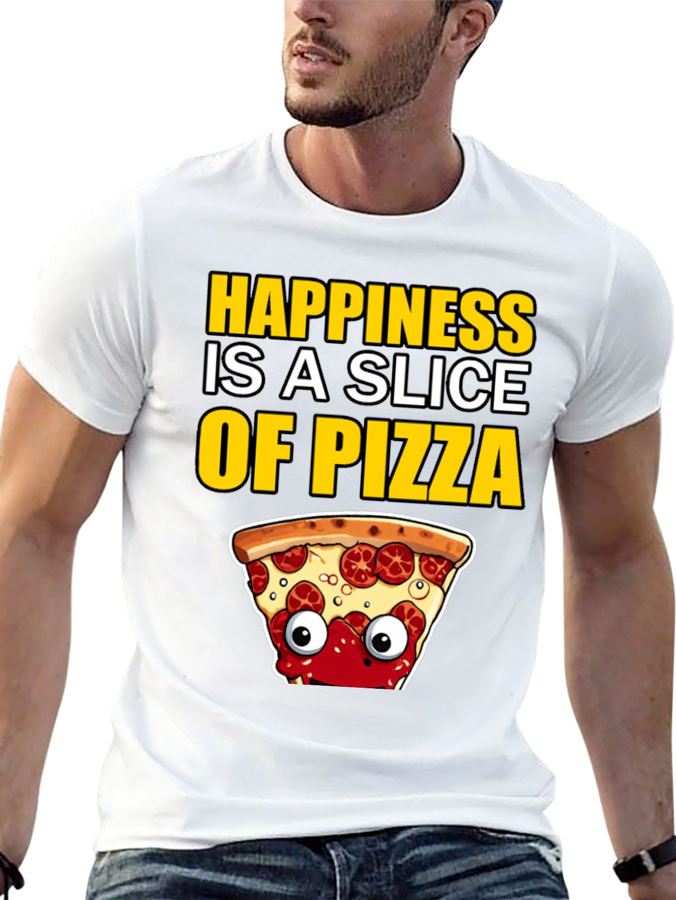Happiness Pizza Slice T-Shirt