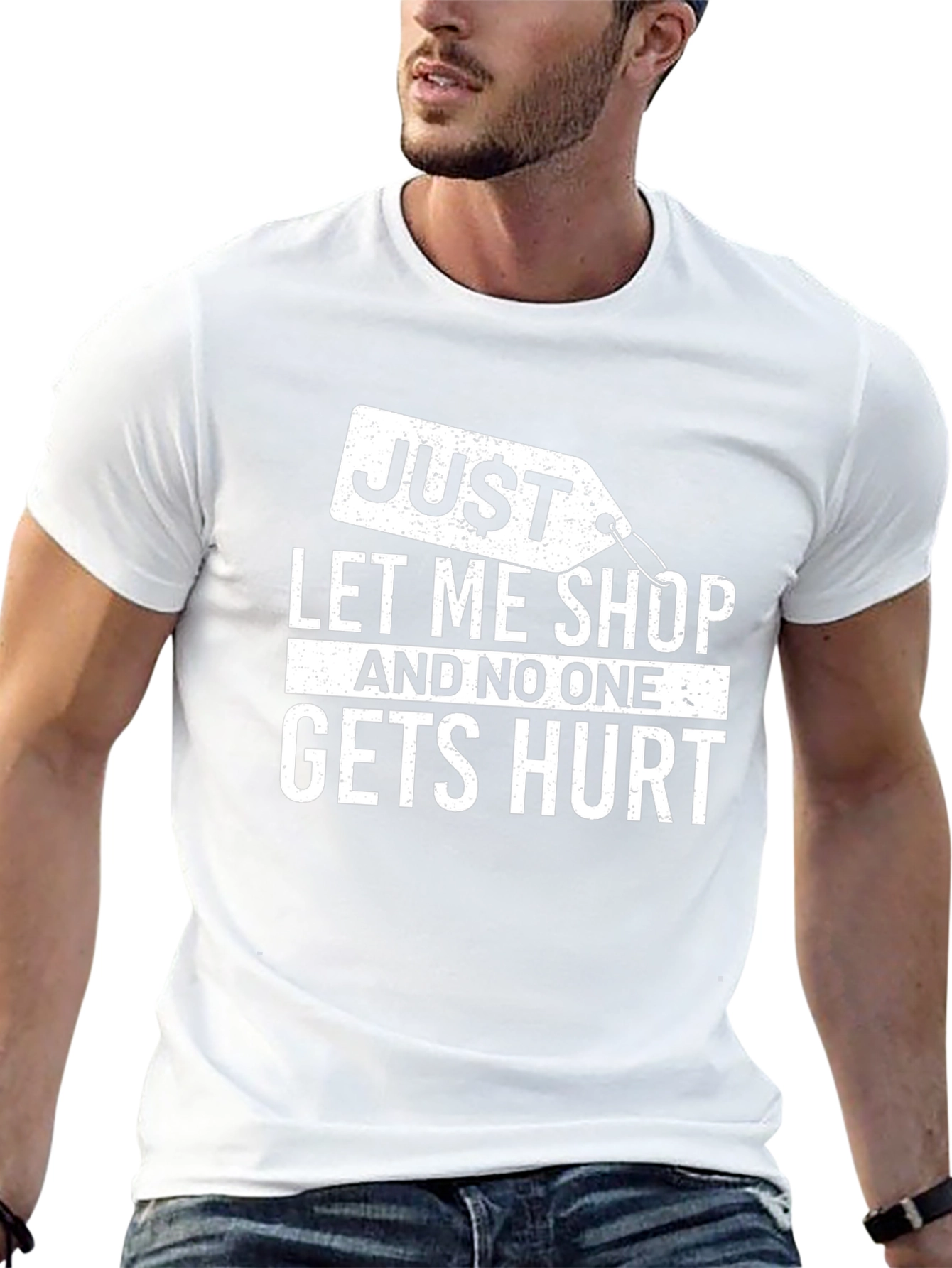Just Let Me Shop Graphic Tee