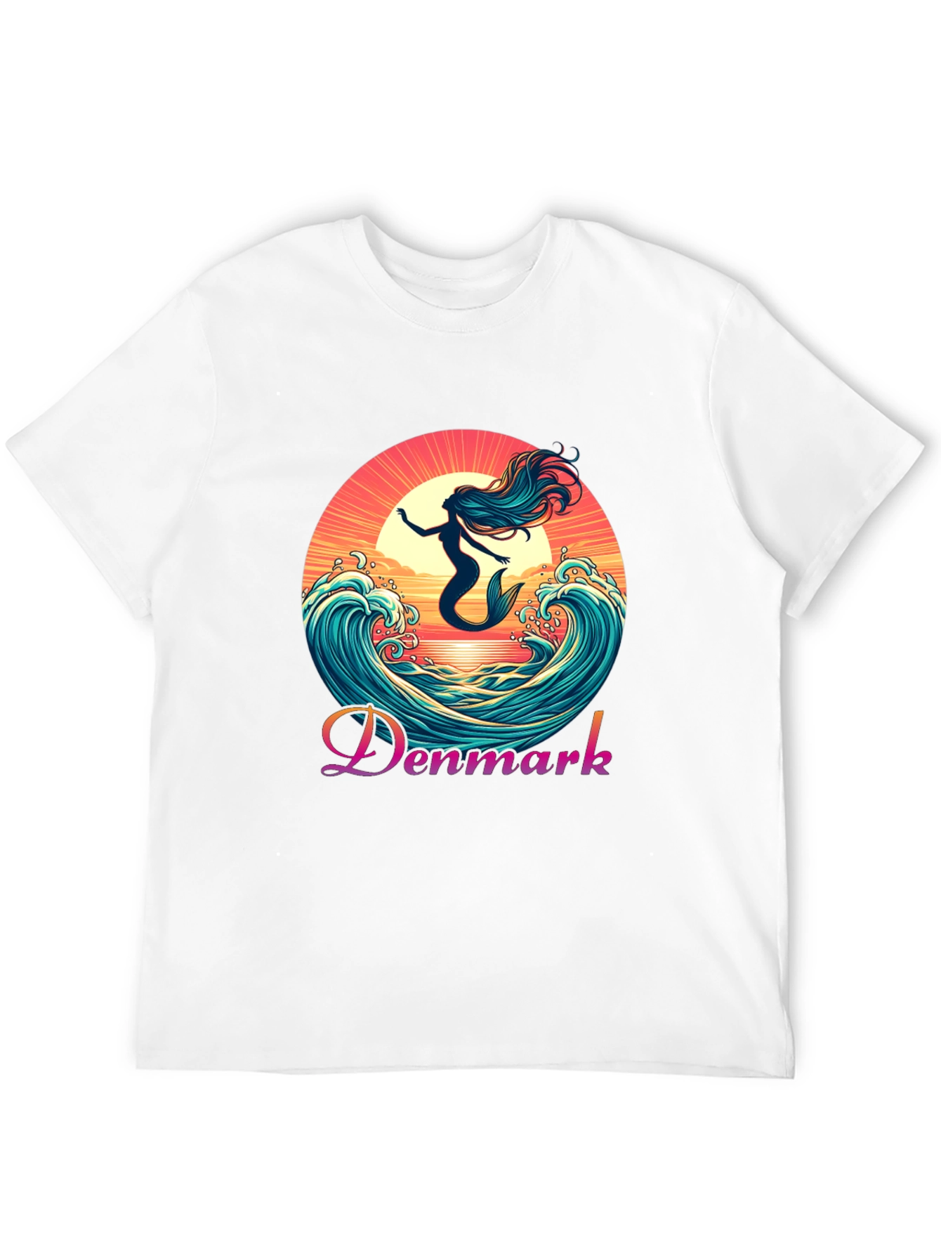 Denmark Mermaid T-Shirt