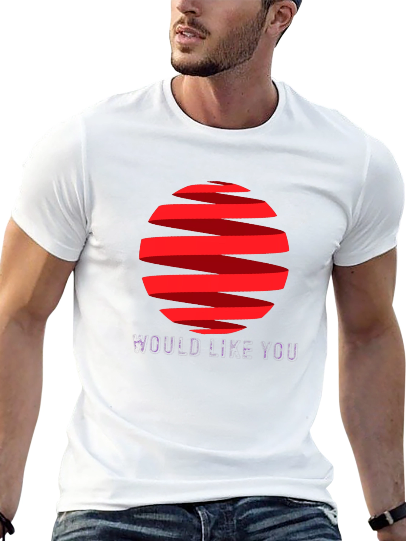 Abstract Sphere Graphic Tee - Casual Menswear