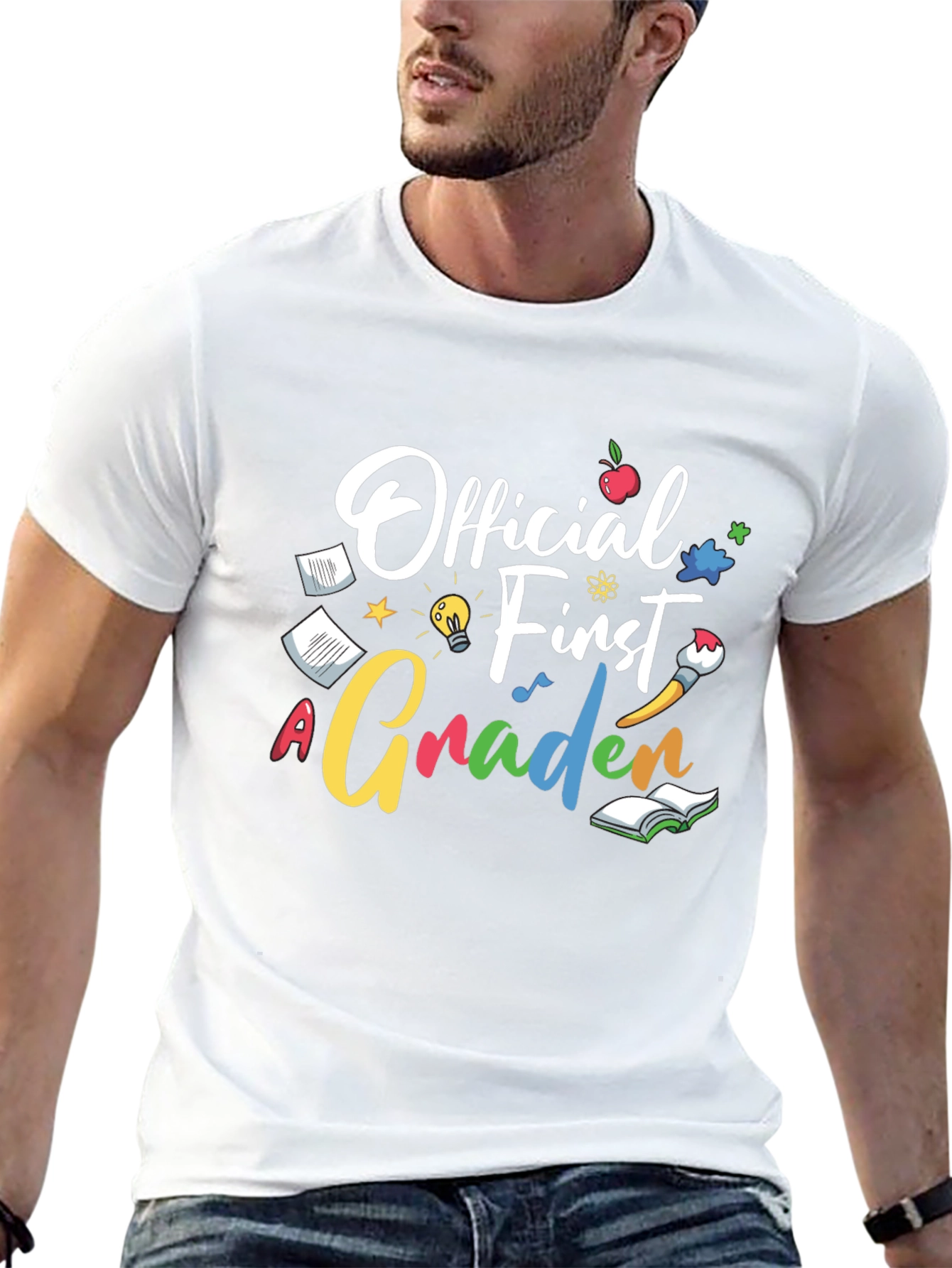Official First Grader T-Shirt - Back to School