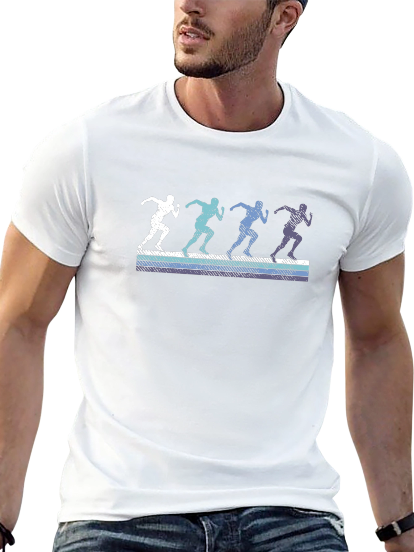 Retro Runner Silhouette Tee