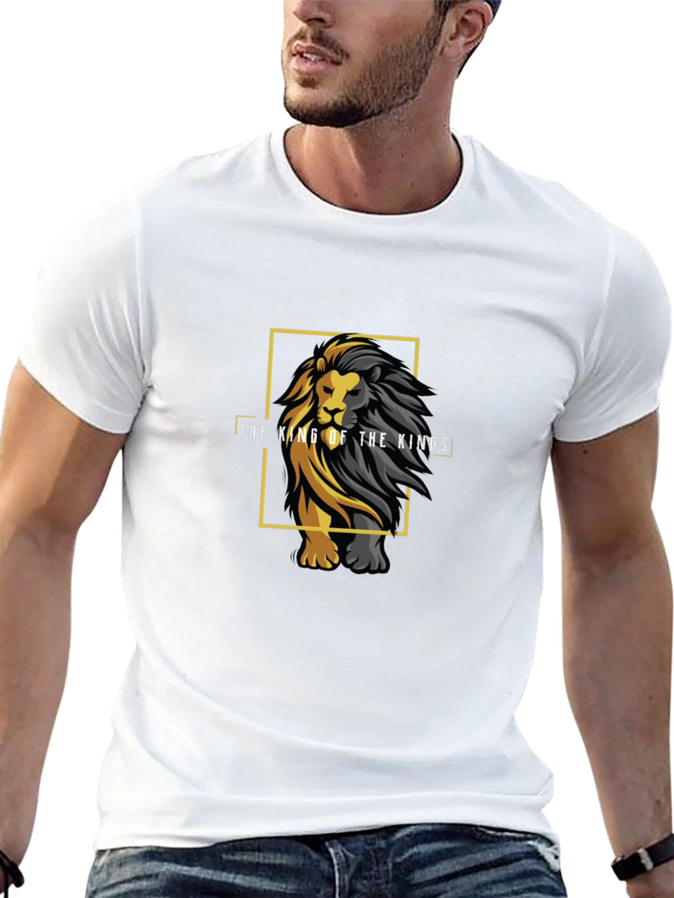 King of Kings Lion Graphic T-Shirt