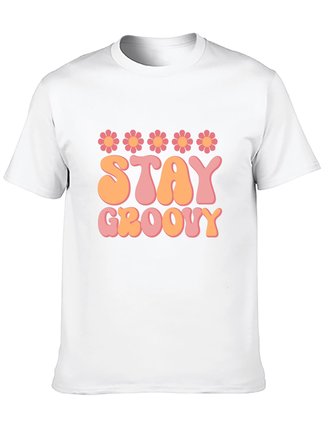 Stay Groovy Retro Graphic Tee