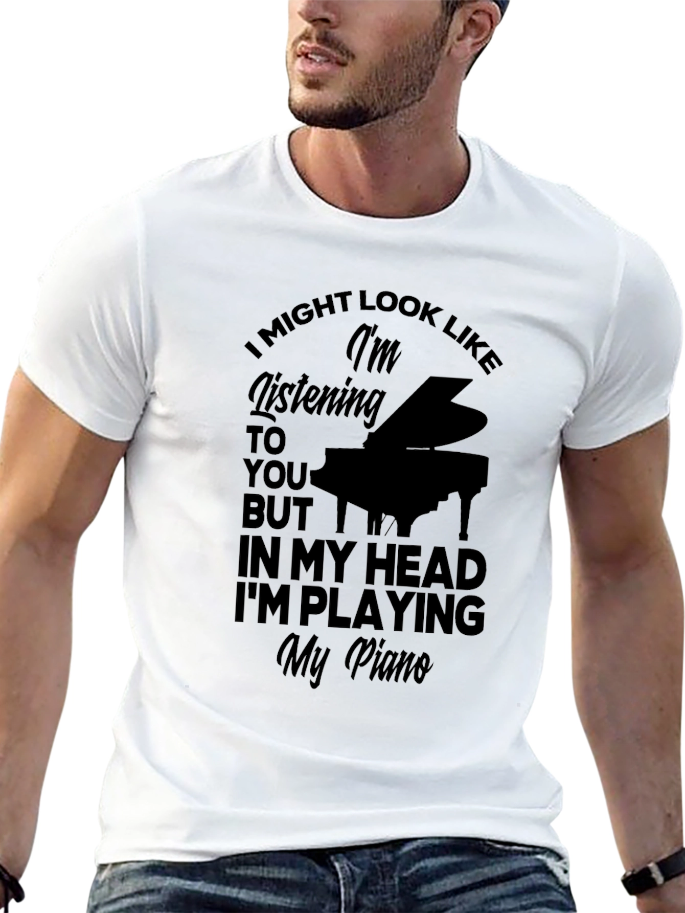 Im Playing My Piano T-Shirt
